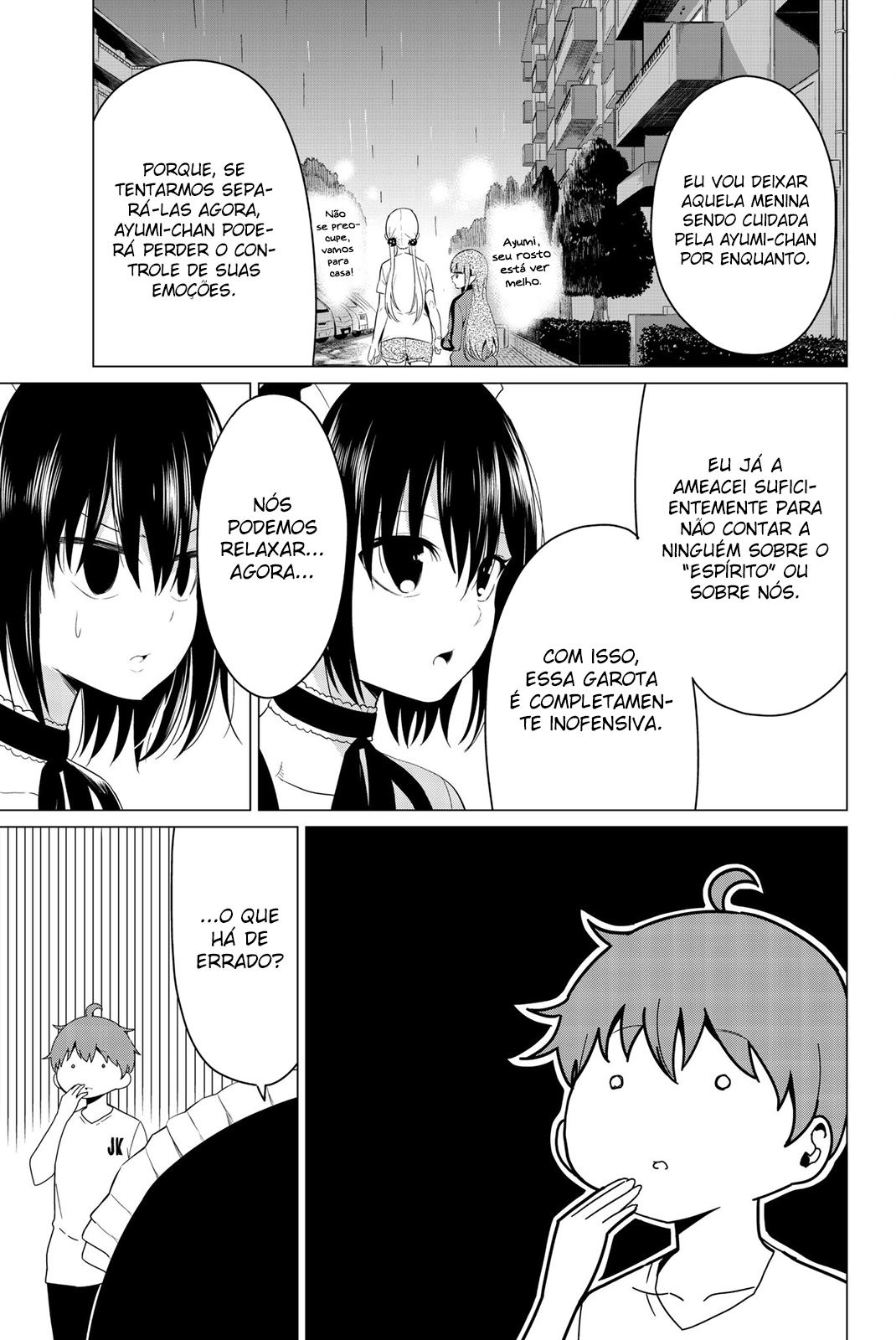 Sekai ka Kanojo ka Erabenai Capítulo 1