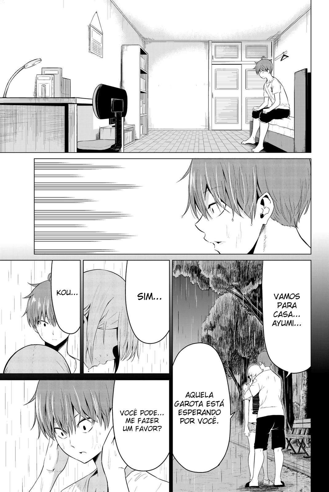 Sekai ka Kanojo ka Erabenai Capítulo 1