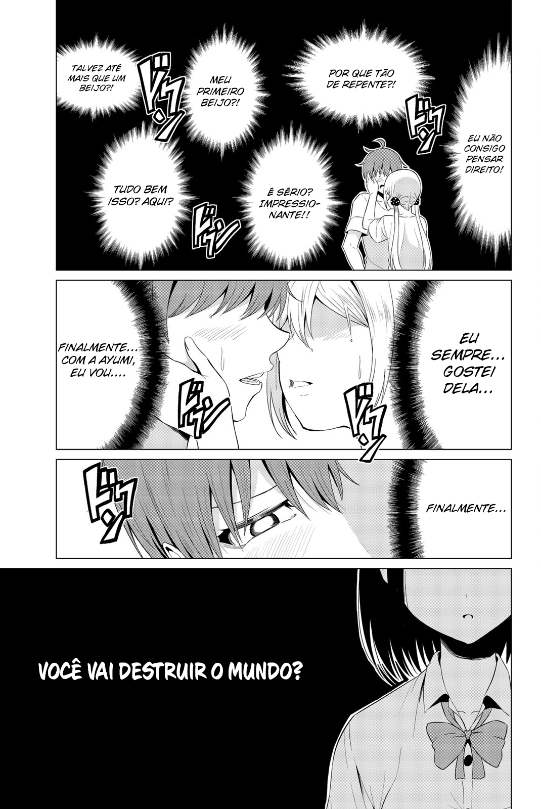 Sekai ka Kanojo ka Erabenai Capítulo 1