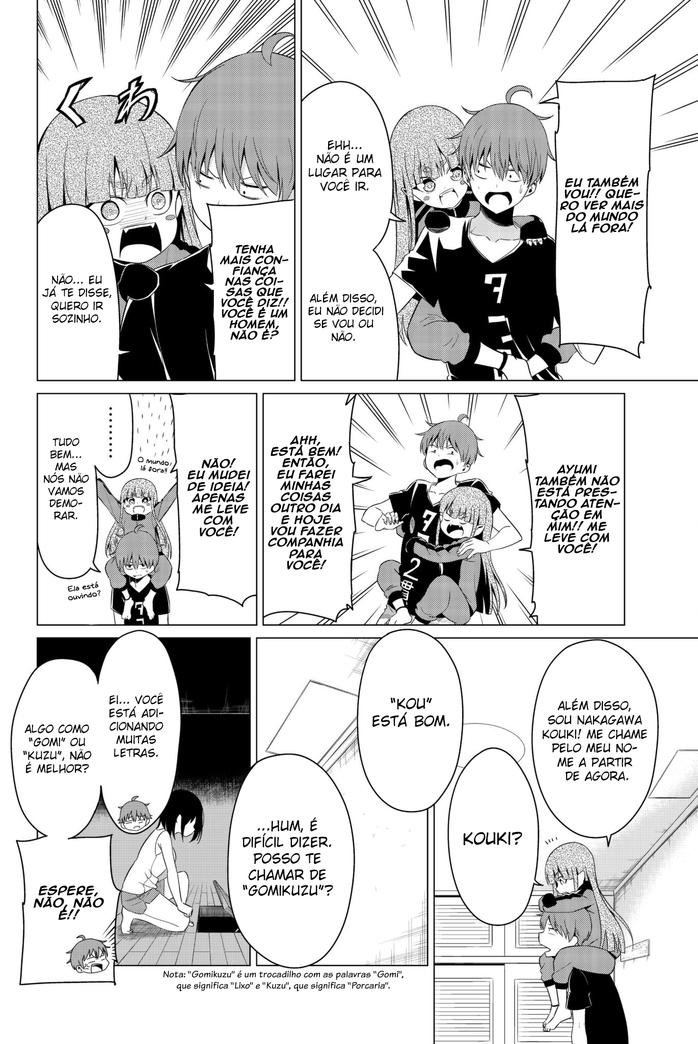 Sekai ka Kanojo ka Erabenai Capítulo 1