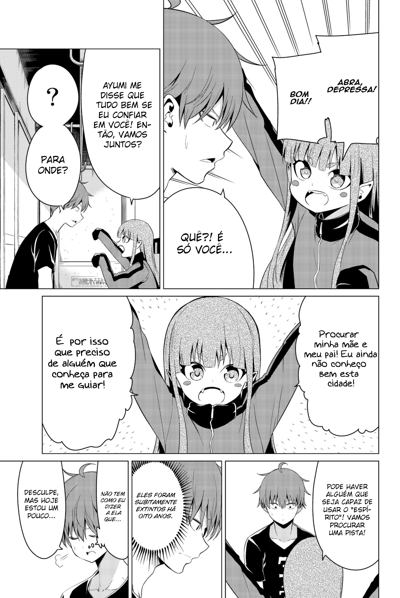 Sekai ka Kanojo ka Erabenai Capítulo 1