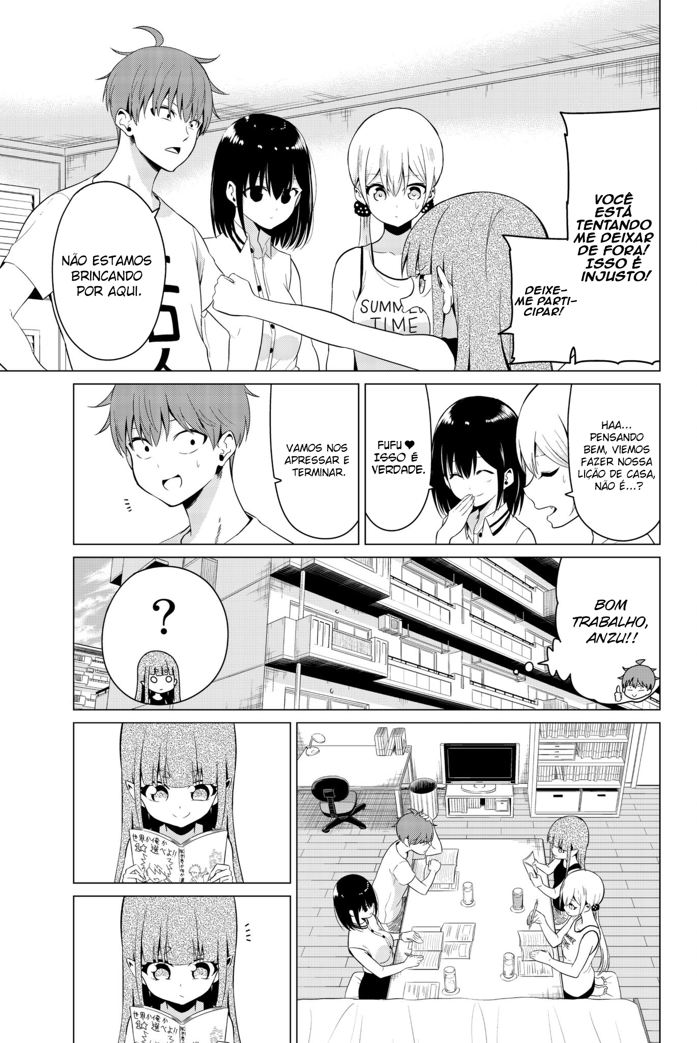 Sekai ka Kanojo ka Erabenai Capítulo 1