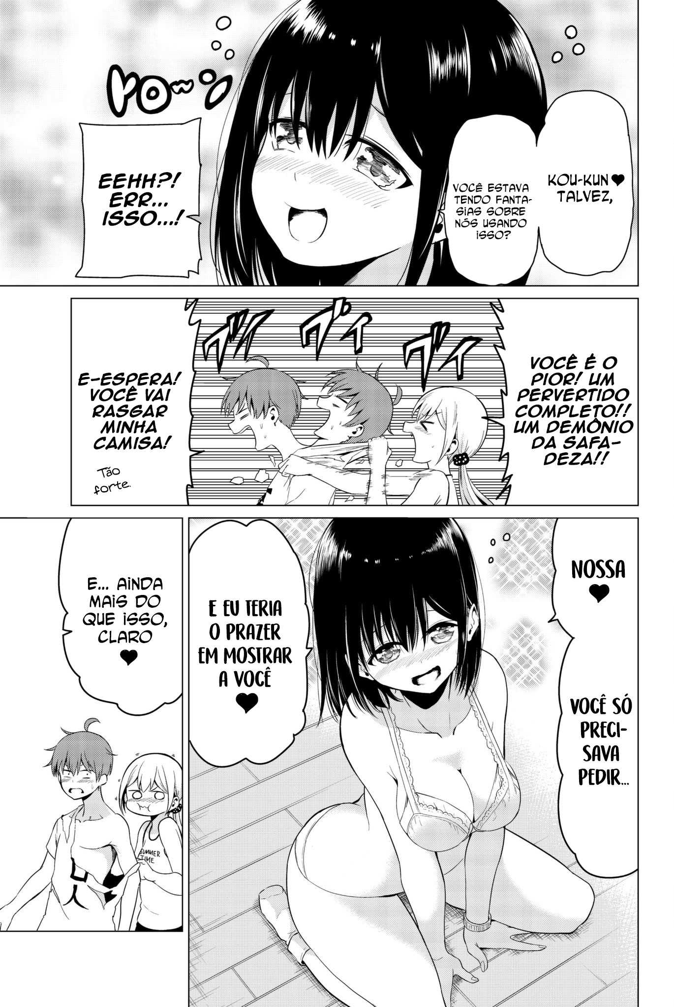 Sekai ka Kanojo ka Erabenai Capítulo 1