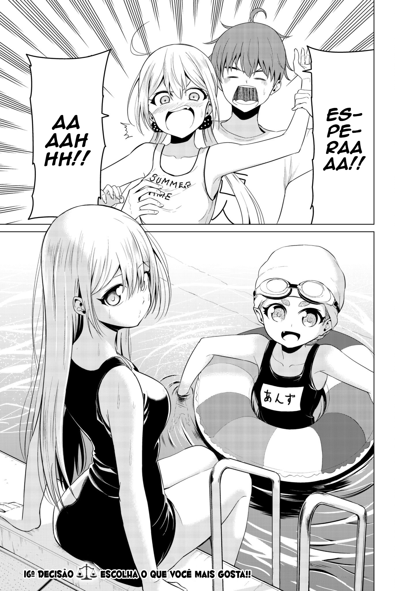 Sekai ka Kanojo ka Erabenai Capítulo 1
