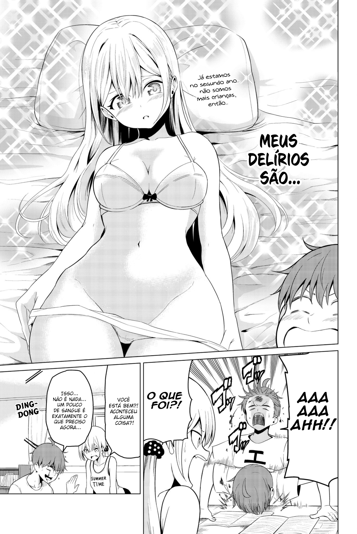 Sekai ka Kanojo ka Erabenai Capítulo 1