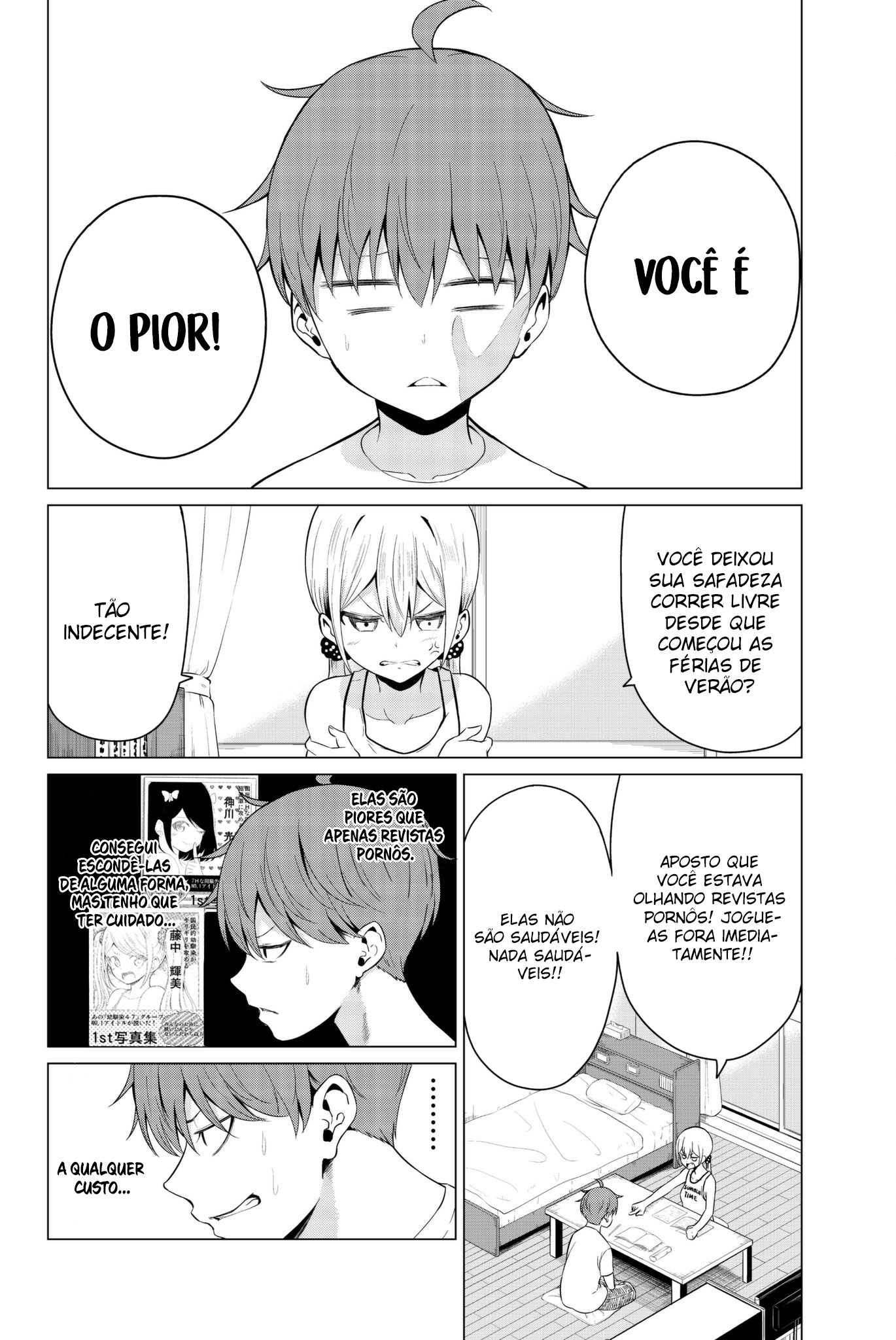Sekai ka Kanojo ka Erabenai Capítulo 1