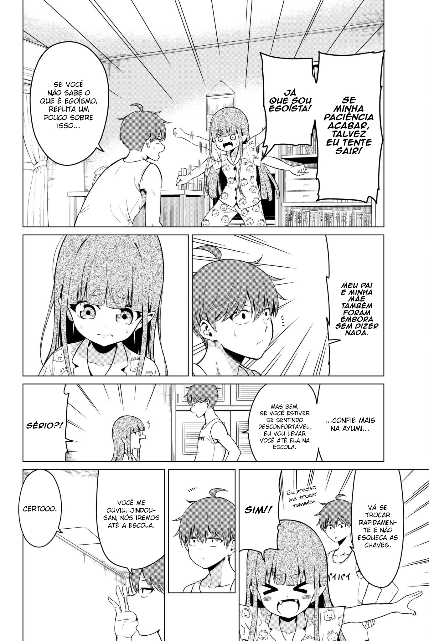 Sekai ka Kanojo ka Erabenai Capítulo 1