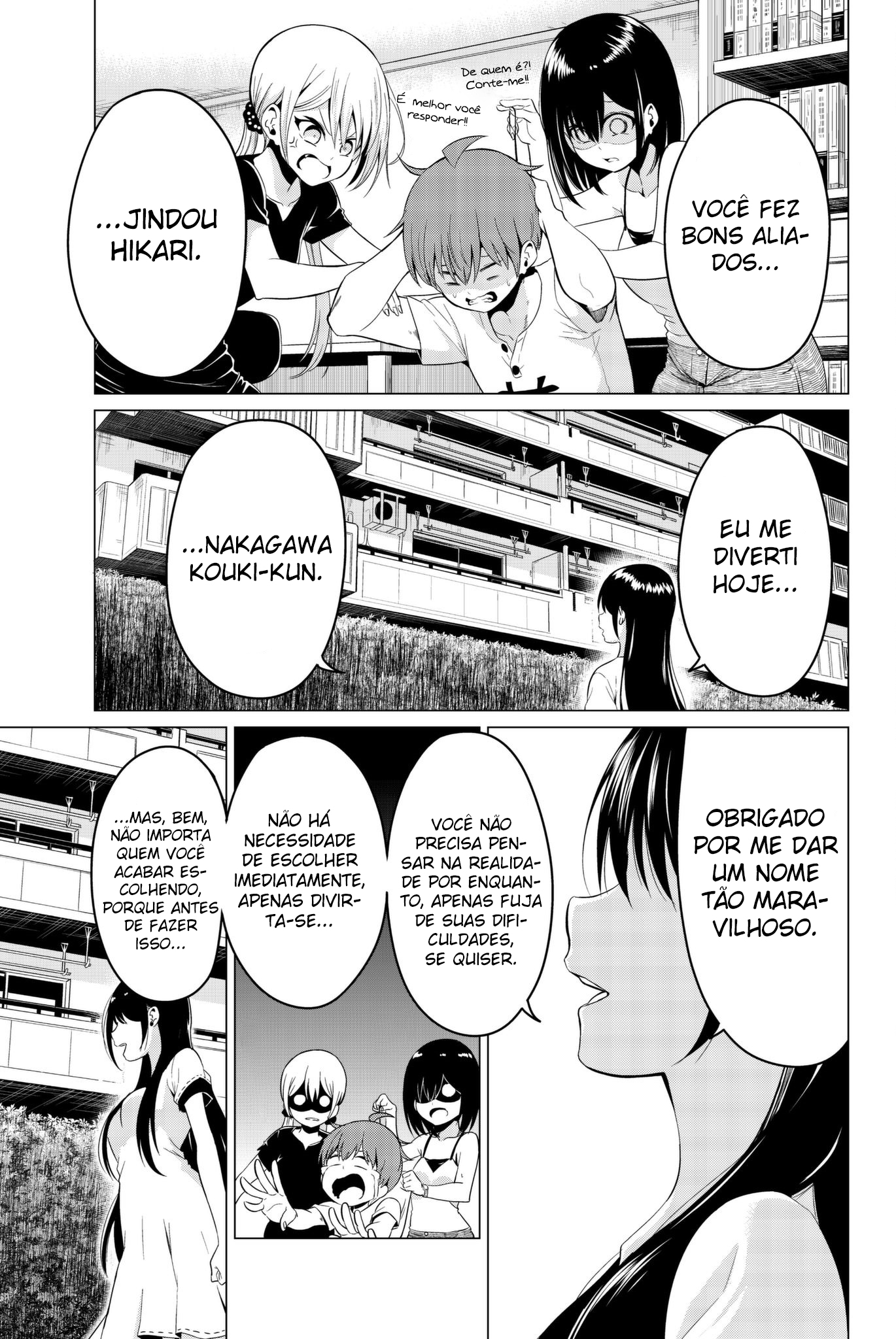 Sekai ka Kanojo ka Erabenai Capítulo 1