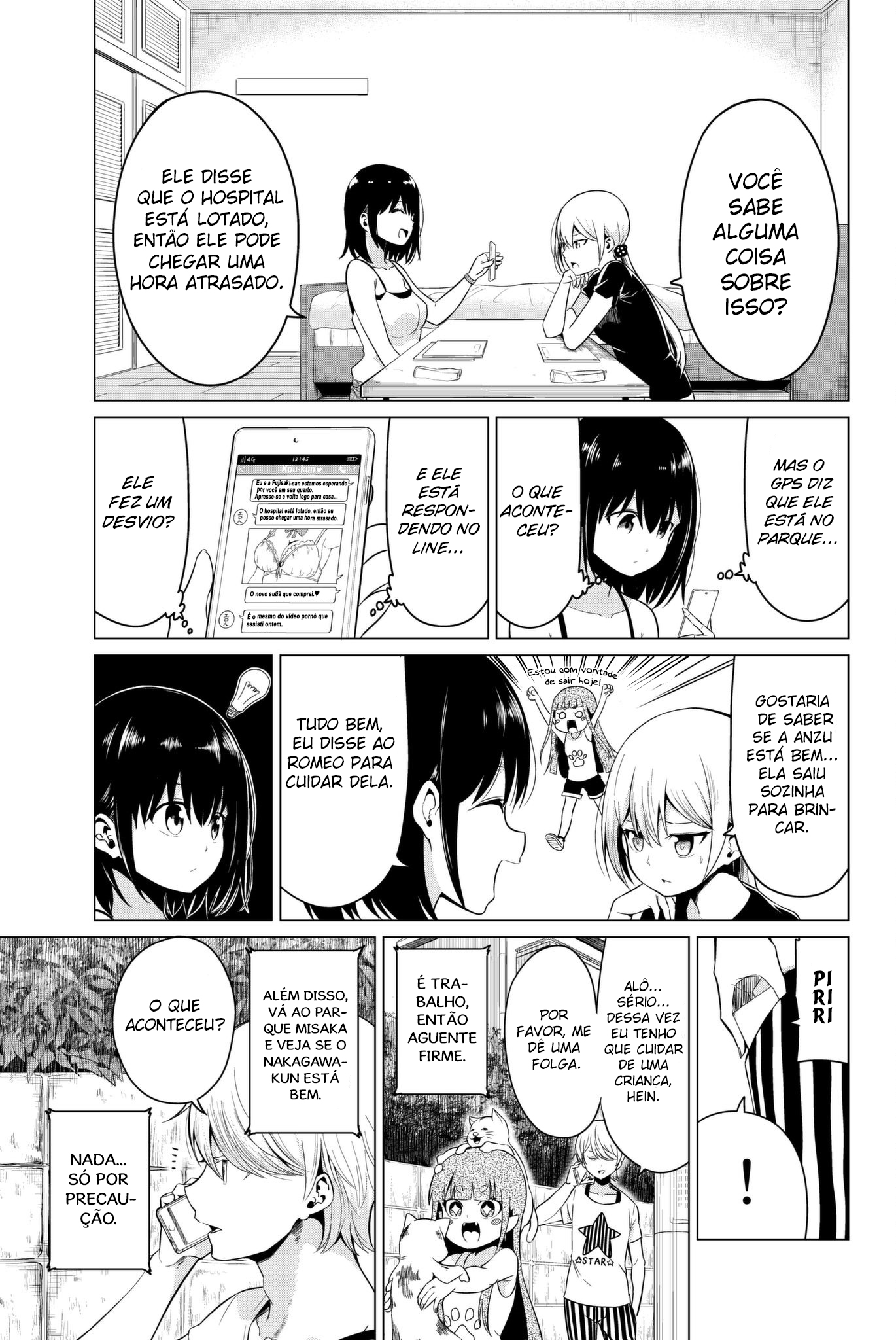 Sekai ka Kanojo ka Erabenai Capítulo 1