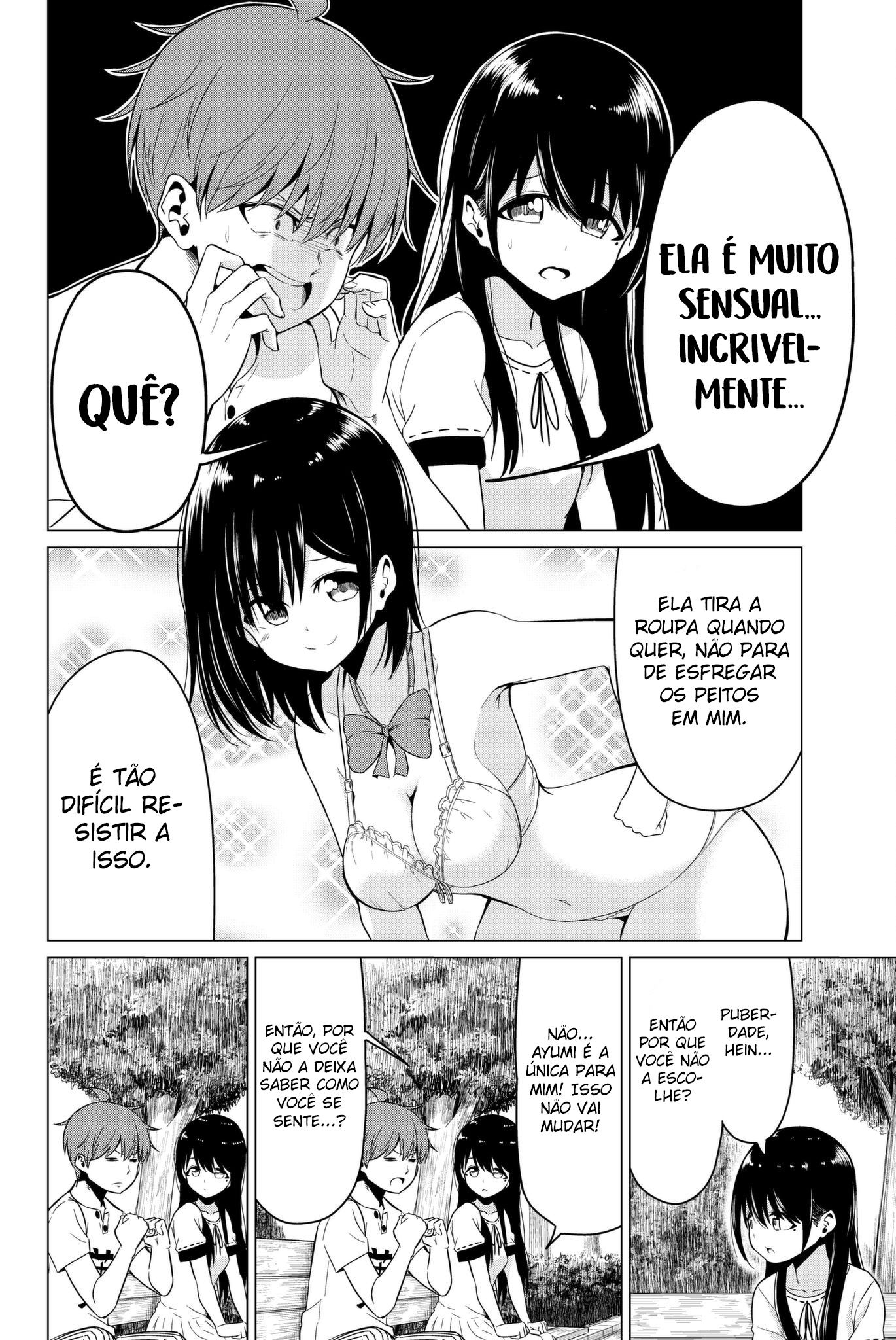 Sekai ka Kanojo ka Erabenai Capítulo 1