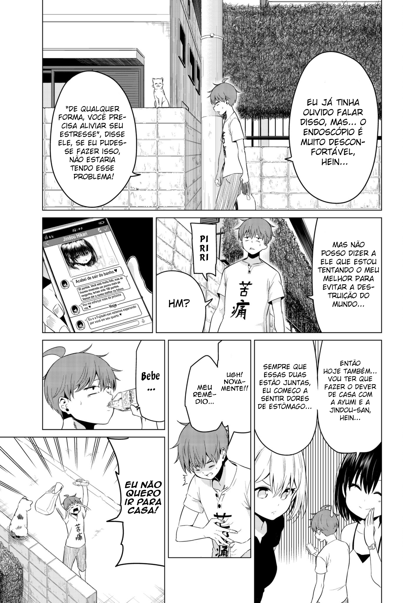 Sekai ka Kanojo ka Erabenai Capítulo 1