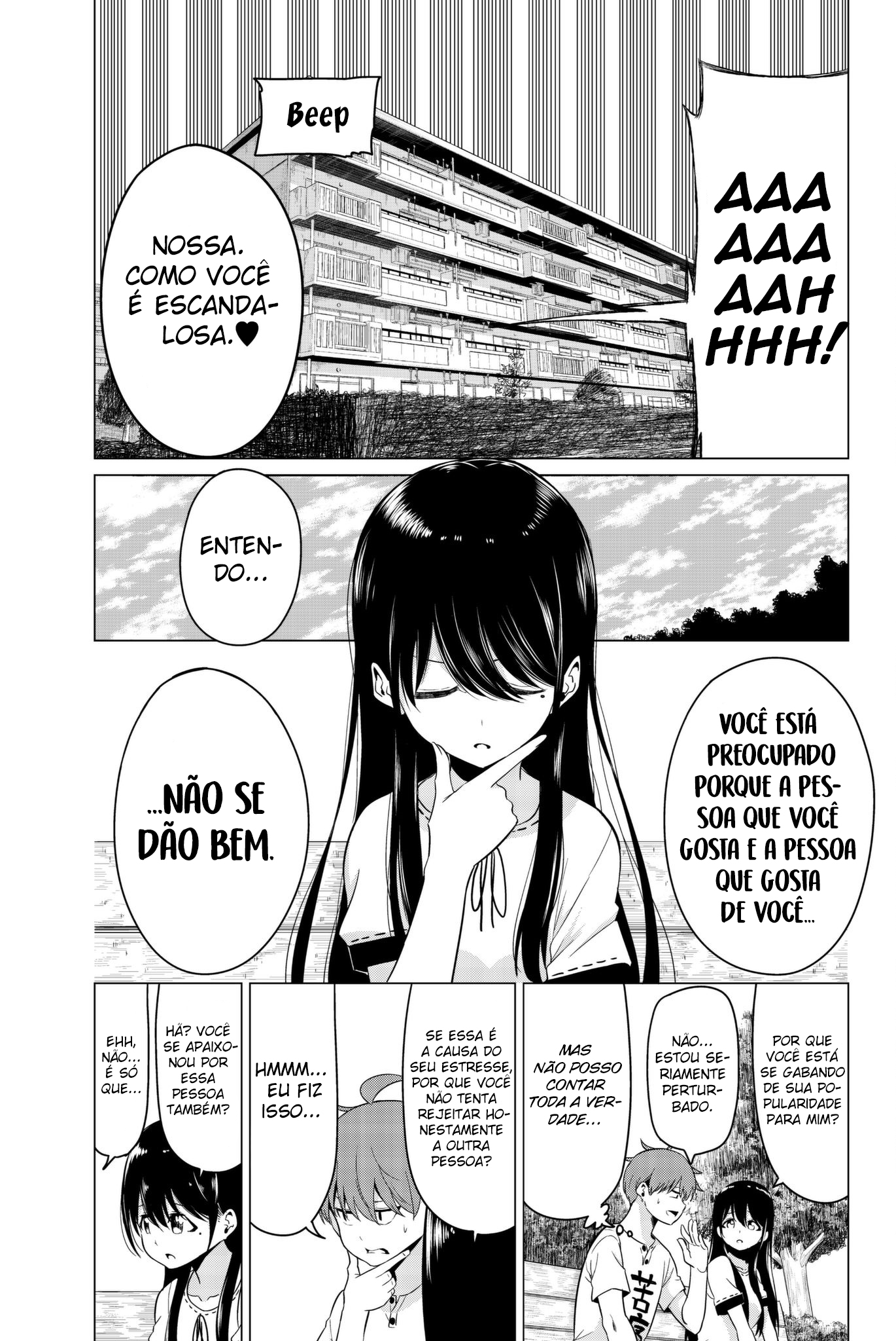 Sekai ka Kanojo ka Erabenai Capítulo 1