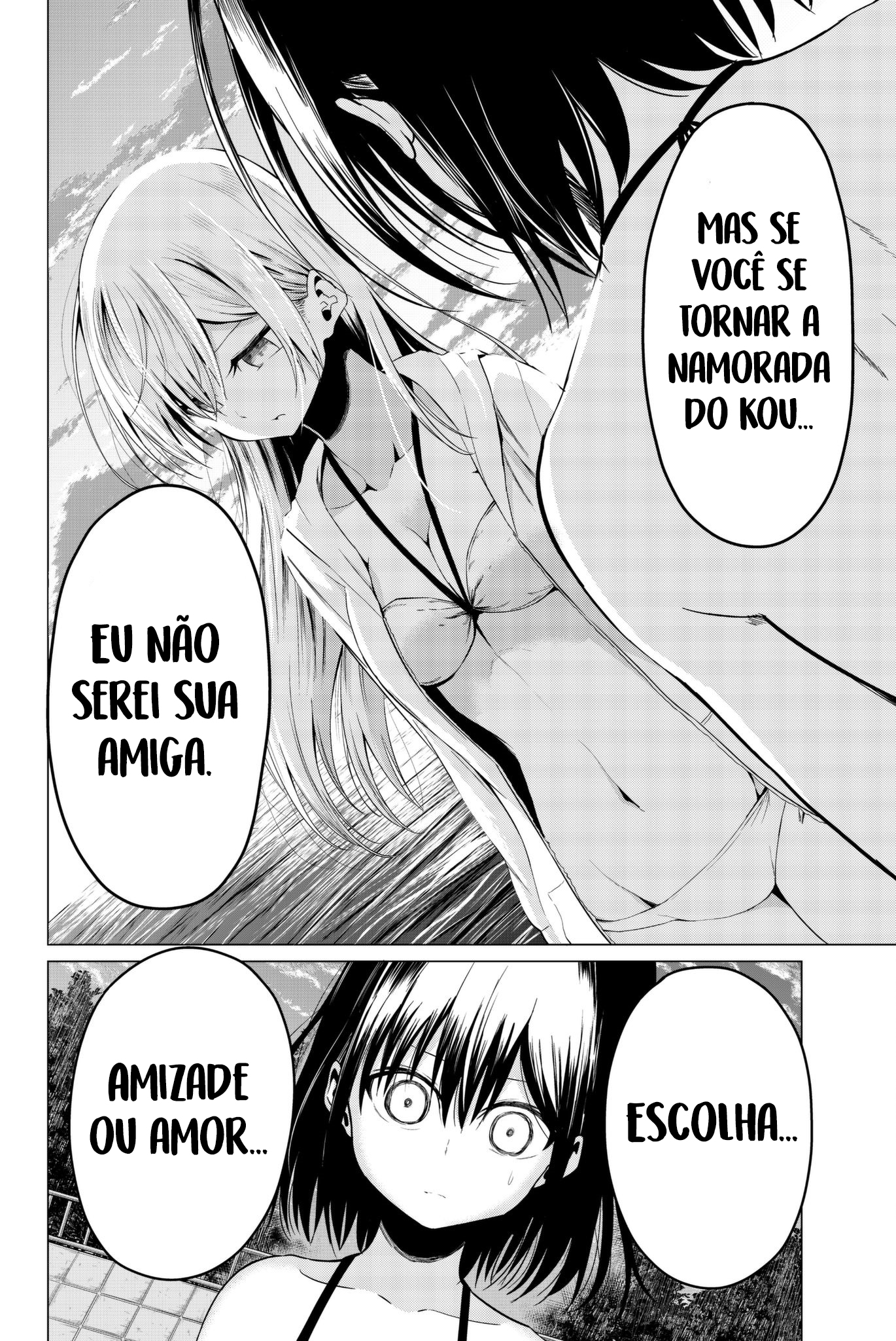 Sekai ka Kanojo ka Erabenai Capítulo 1