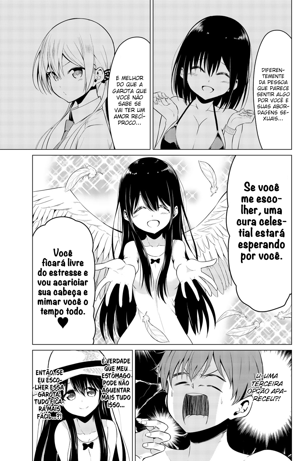 Sekai ka Kanojo ka Erabenai Capítulo 1