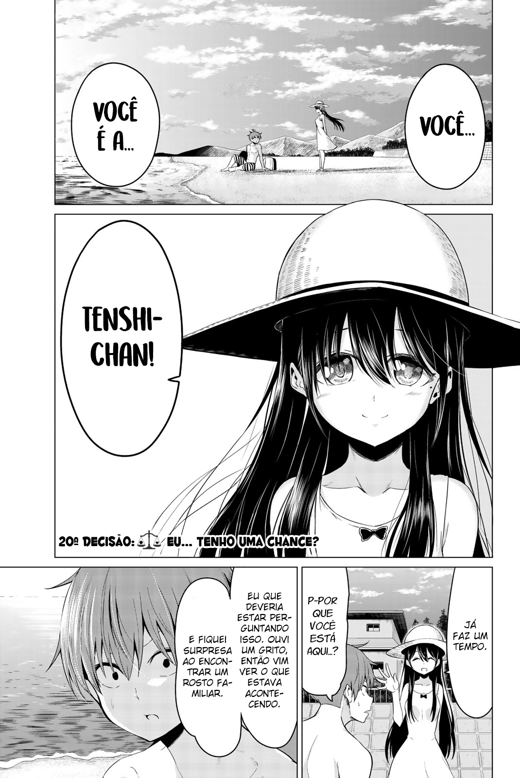 Sekai ka Kanojo ka Erabenai Capítulo 1