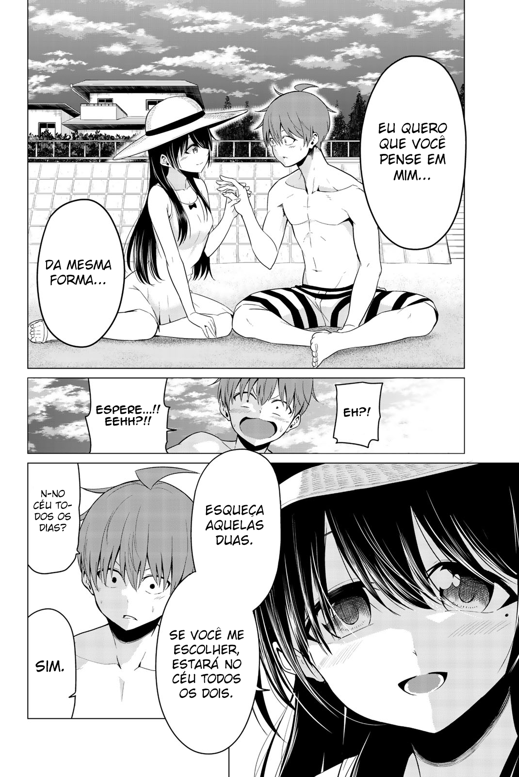 Sekai ka Kanojo ka Erabenai Capítulo 1