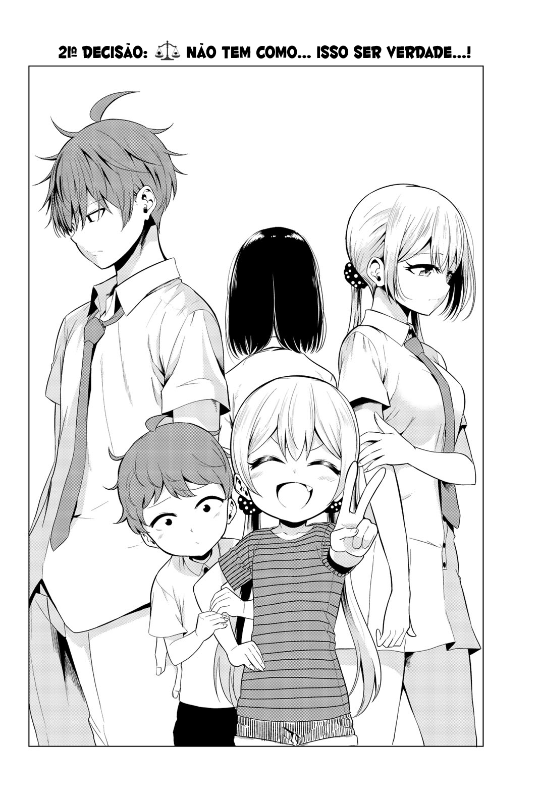Sekai ka Kanojo ka Erabenai Capítulo 1