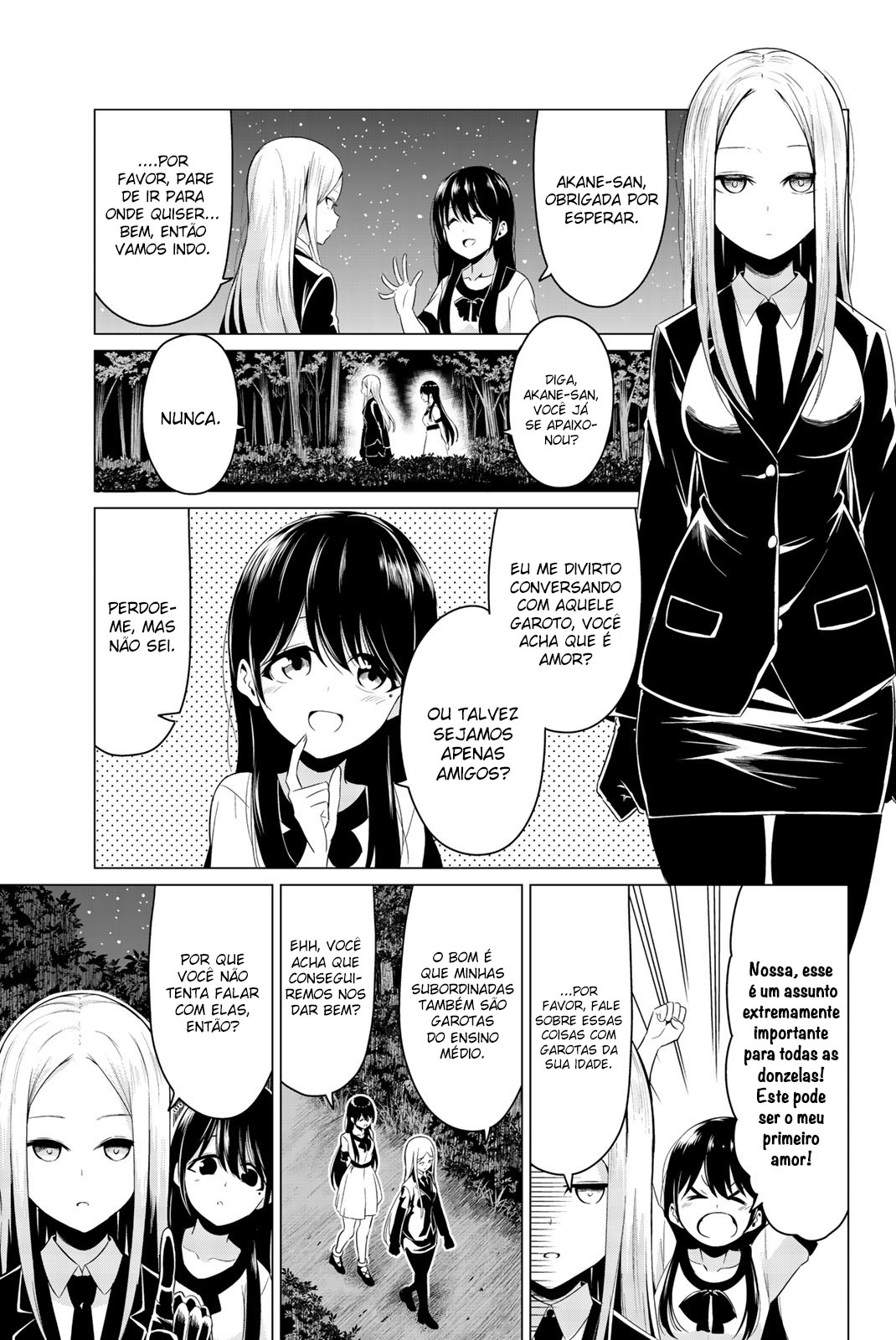 Sekai ka Kanojo ka Erabenai Capítulo 1