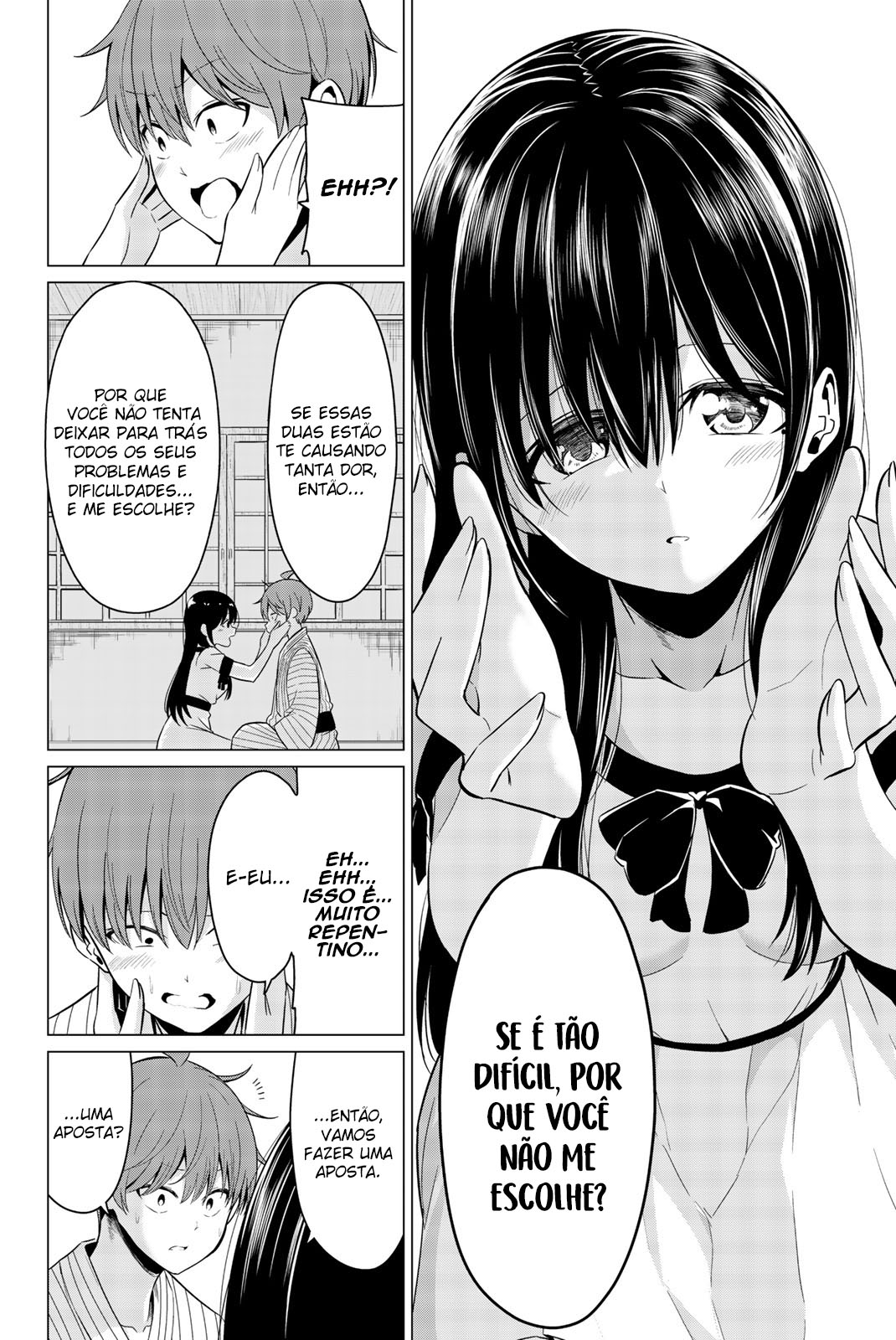Sekai ka Kanojo ka Erabenai Capítulo 1