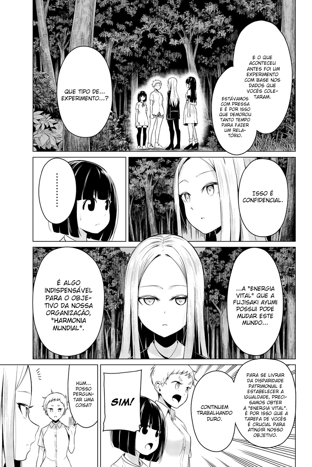 Sekai ka Kanojo ka Erabenai Capítulo 1