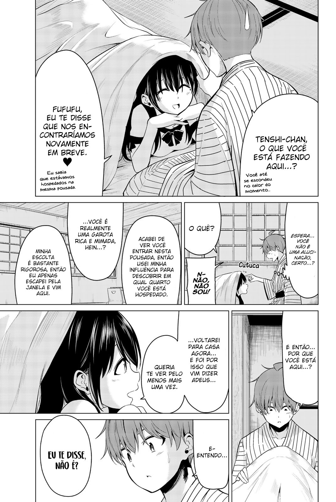 Sekai ka Kanojo ka Erabenai Capítulo 1