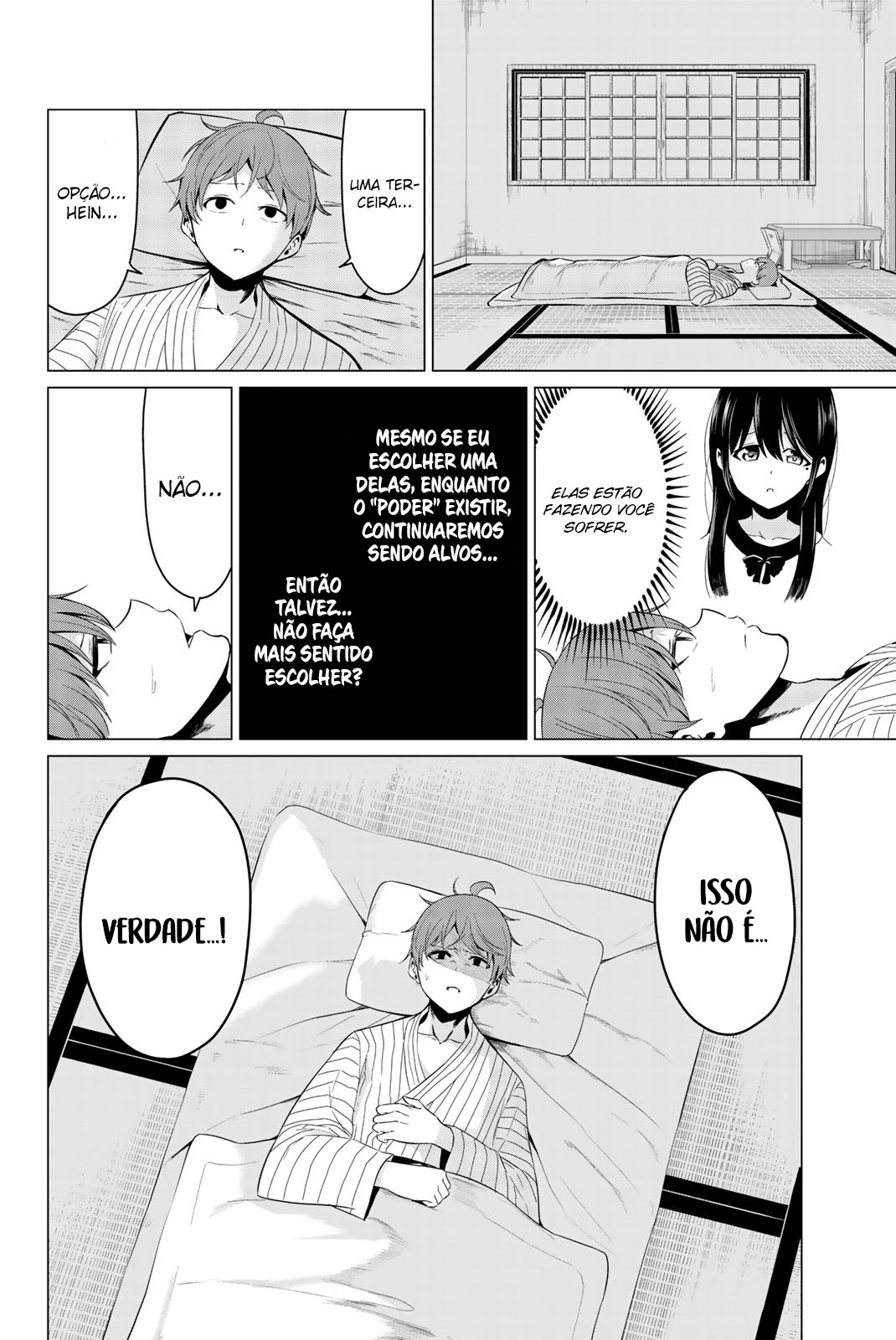 Sekai ka Kanojo ka Erabenai Capítulo 1