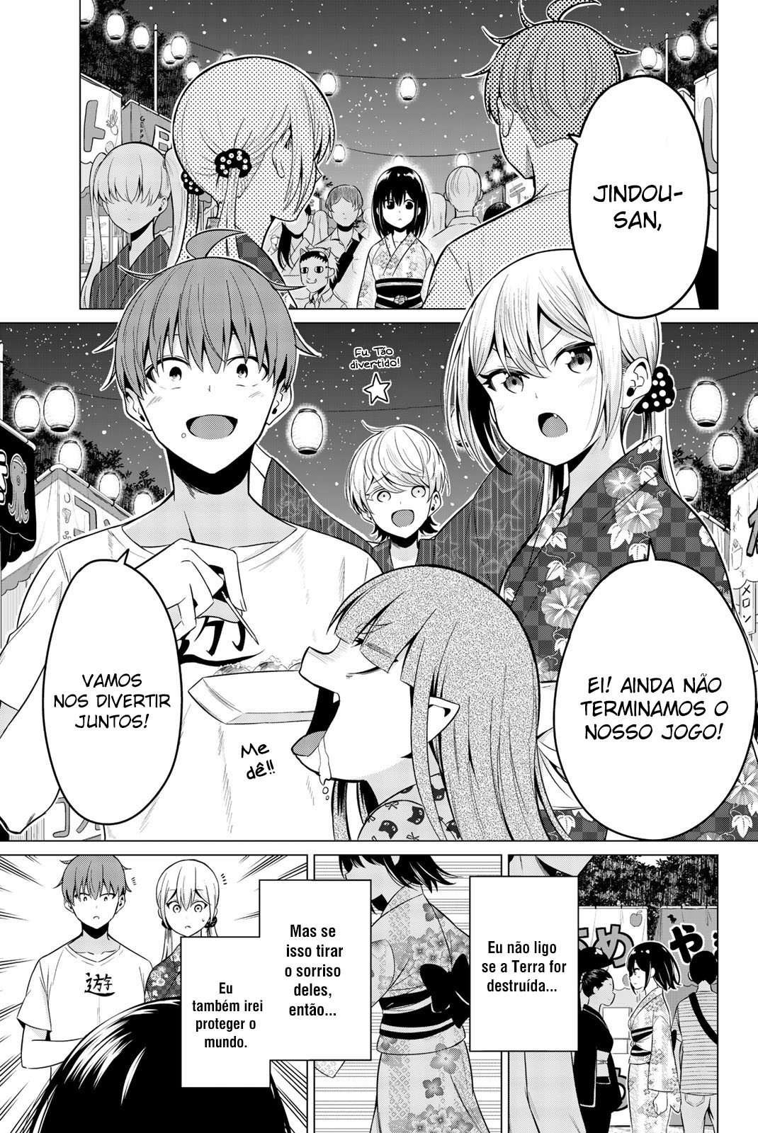 Sekai ka Kanojo ka Erabenai Capítulo 1