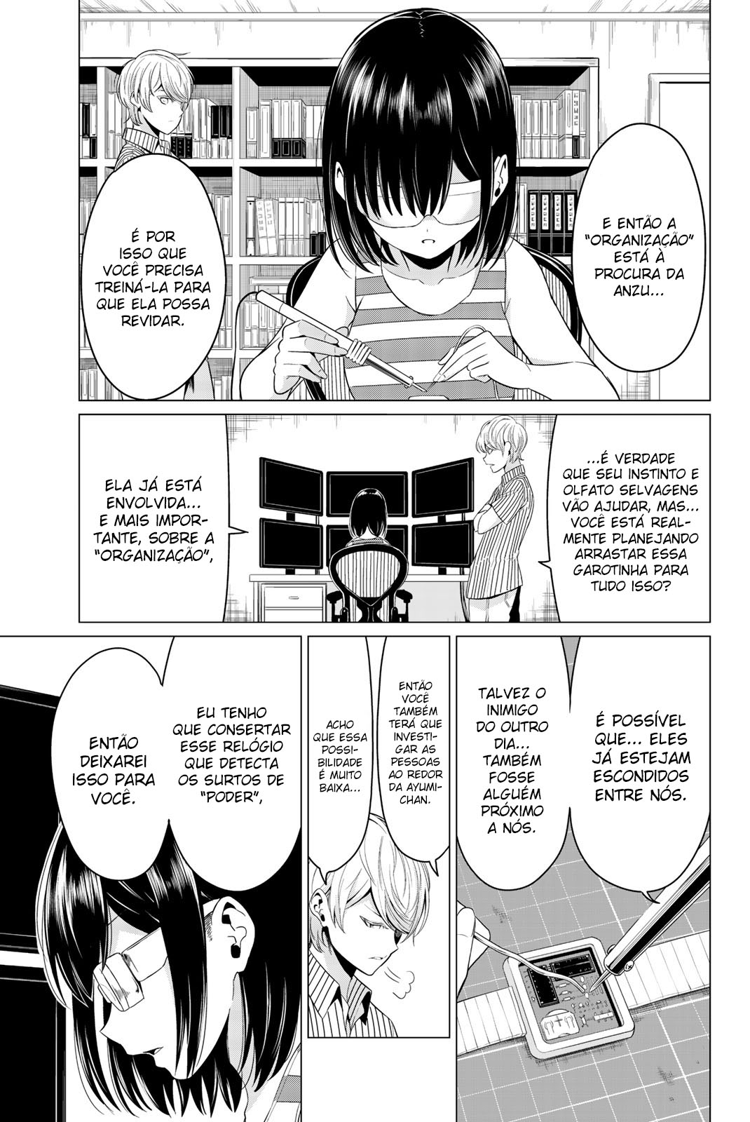 Sekai ka Kanojo ka Erabenai Capítulo 1