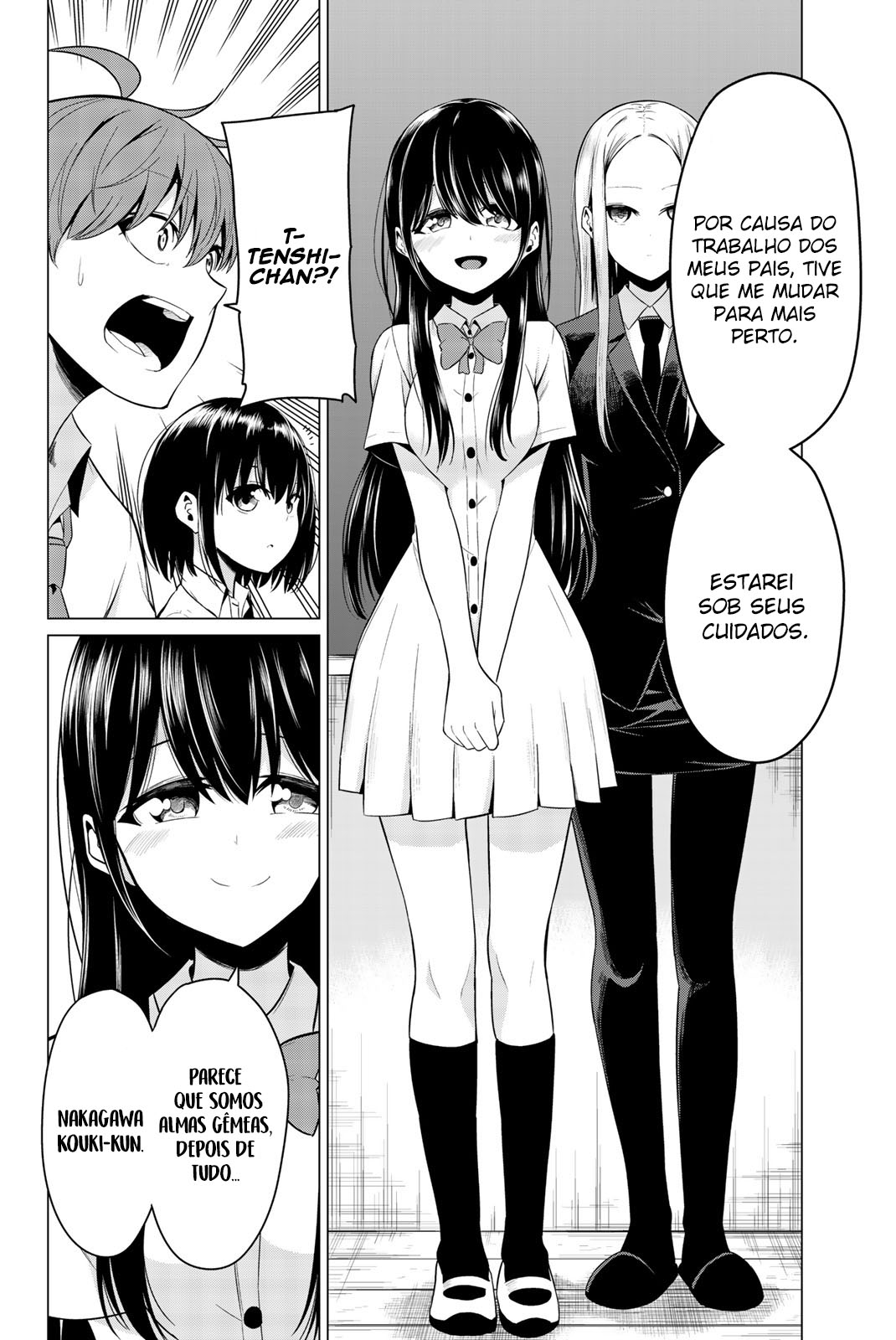 Sekai ka Kanojo ka Erabenai Capítulo 1