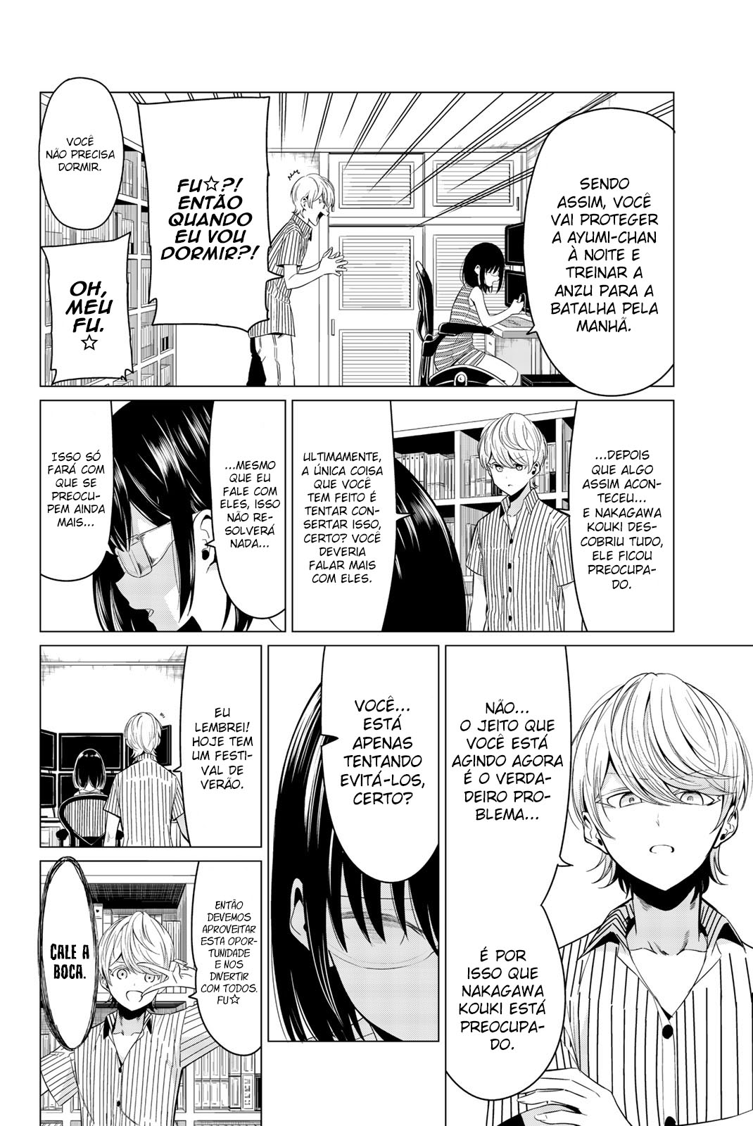 Sekai ka Kanojo ka Erabenai Capítulo 1