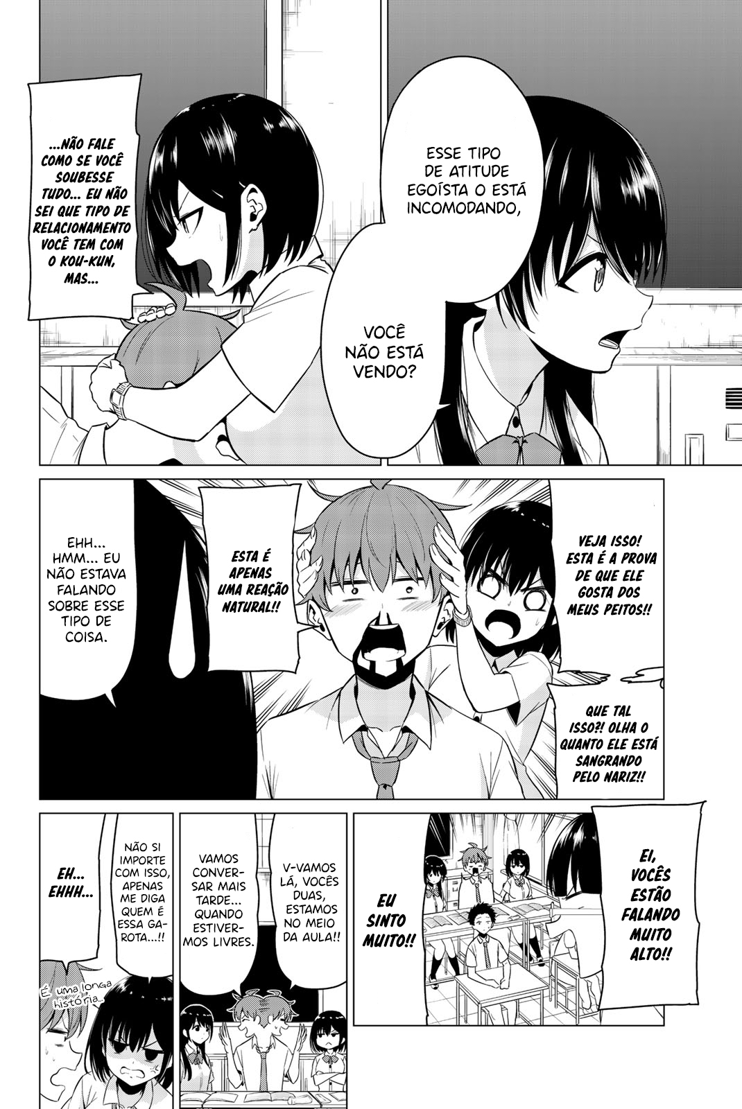 Sekai ka Kanojo ka Erabenai Capítulo 1