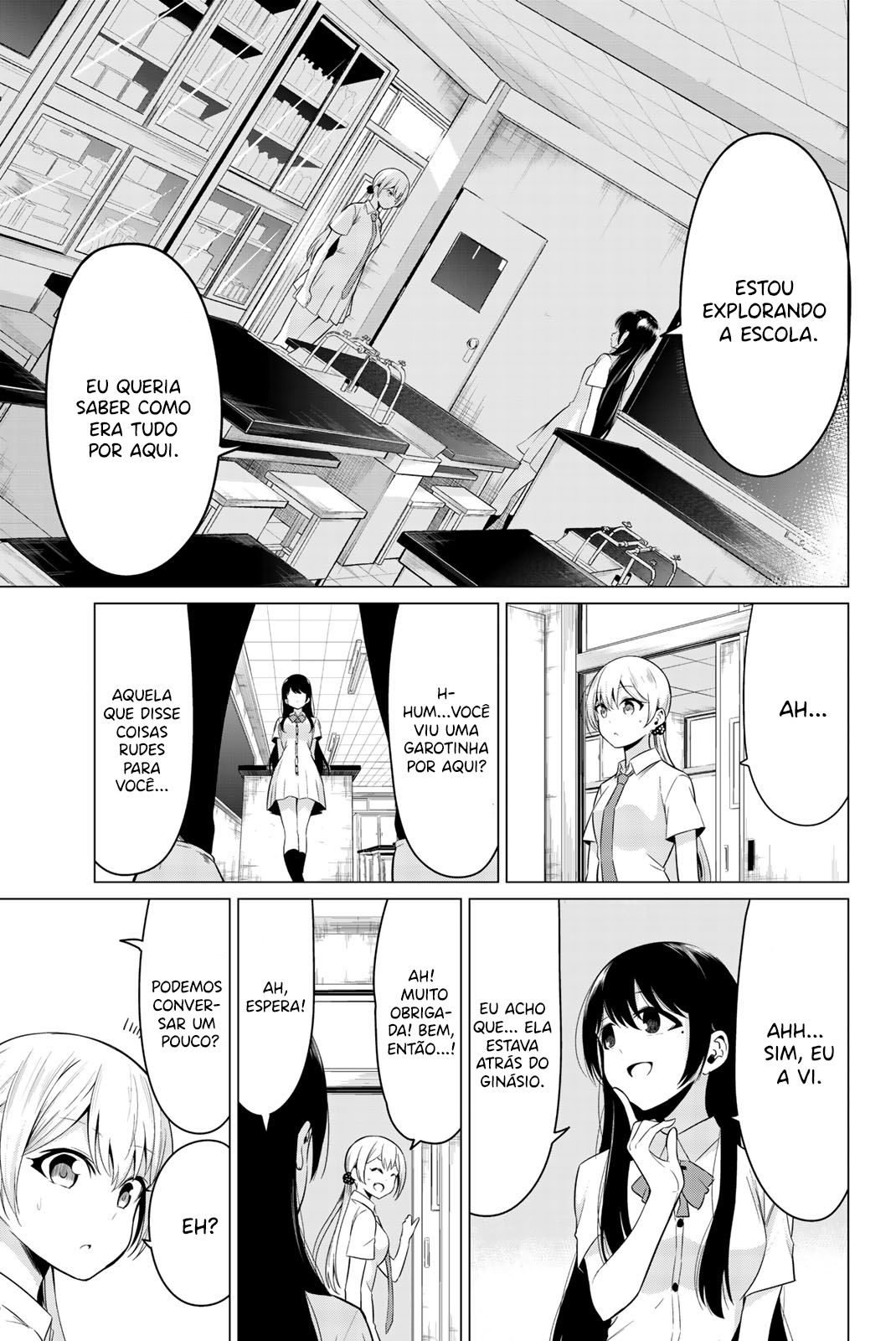 Sekai ka Kanojo ka Erabenai Capítulo 1