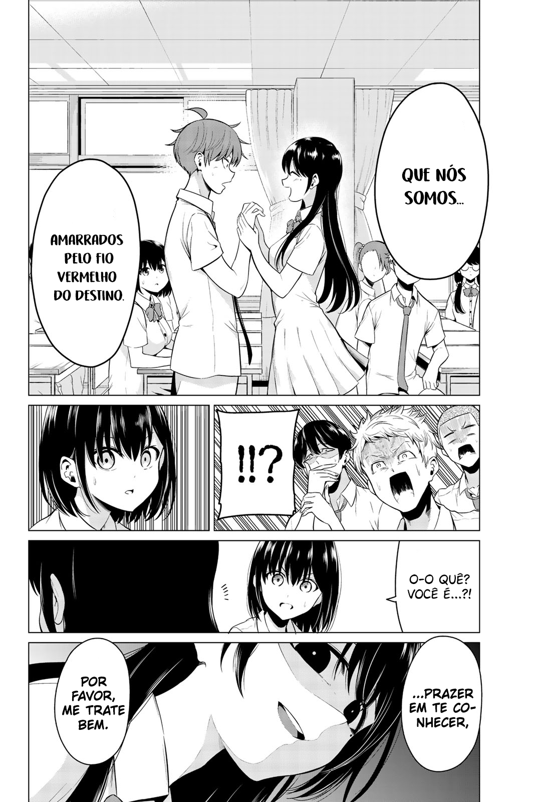 Sekai ka Kanojo ka Erabenai Capítulo 1