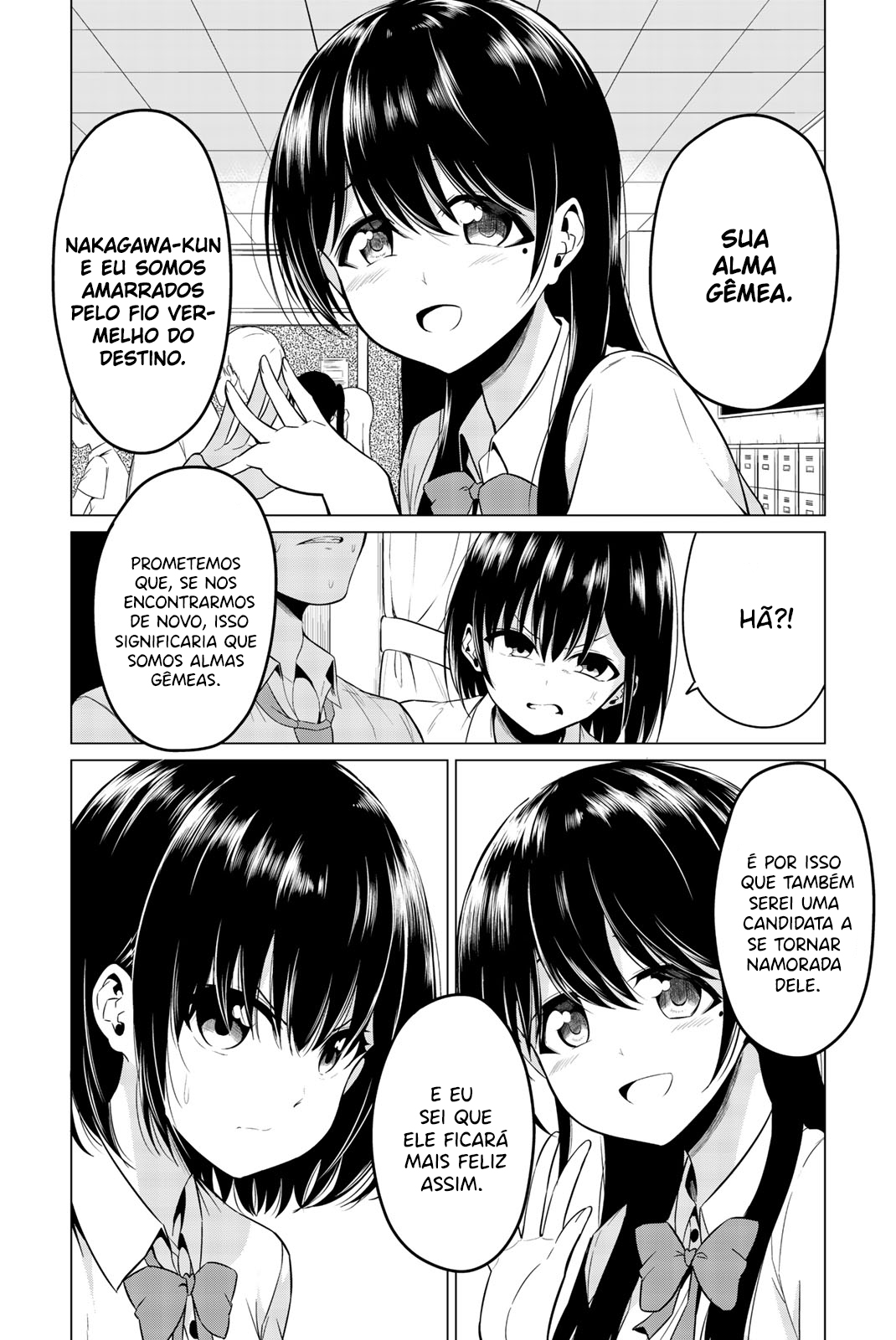 Sekai ka Kanojo ka Erabenai Capítulo 1