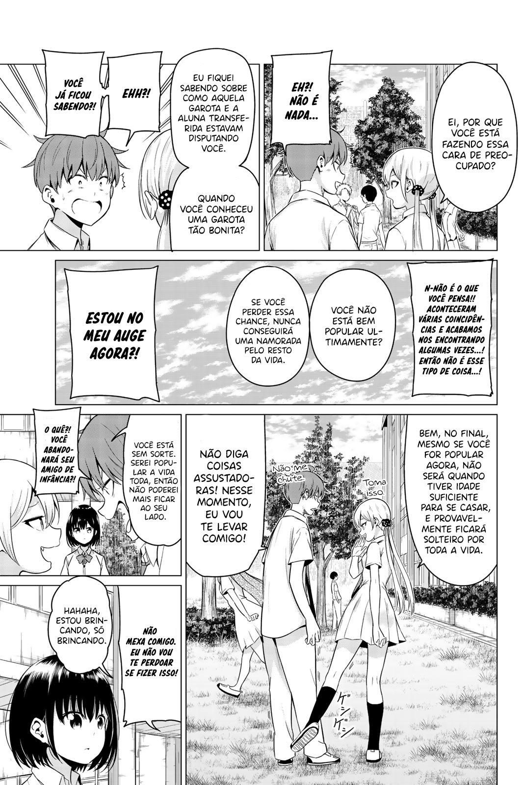 Sekai ka Kanojo ka Erabenai Capítulo 1