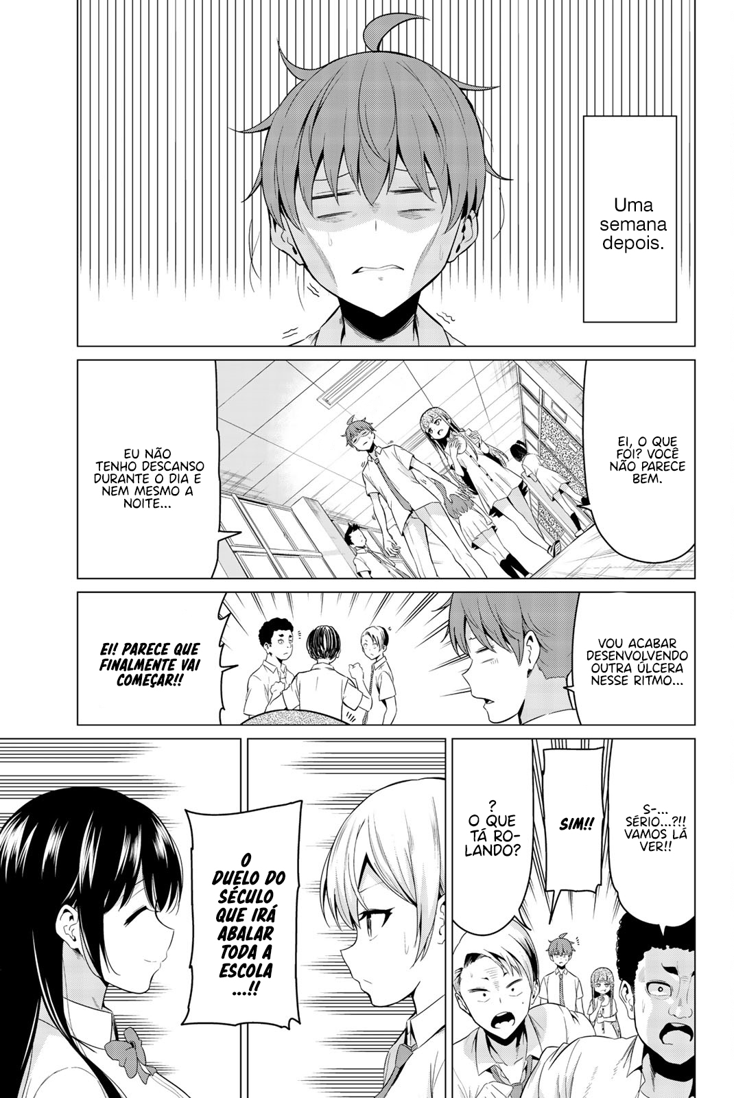 Sekai ka Kanojo ka Erabenai Capítulo 1