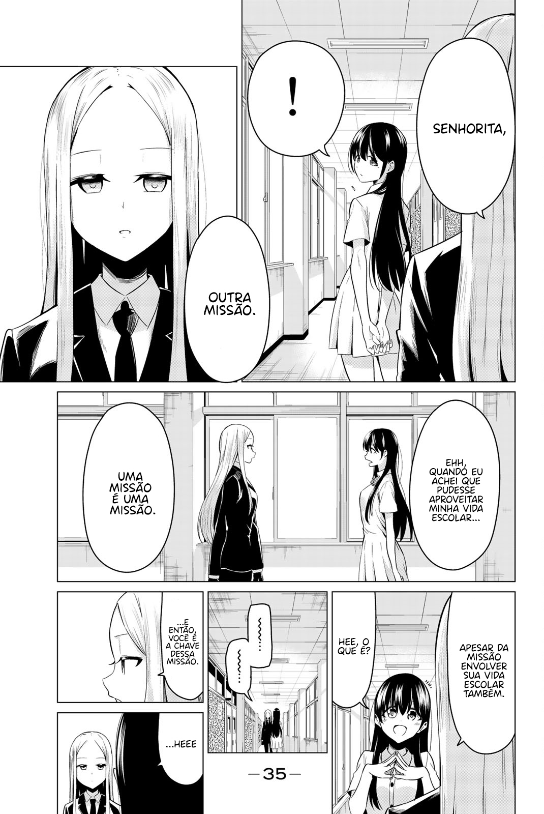 Sekai ka Kanojo ka Erabenai Capítulo 1