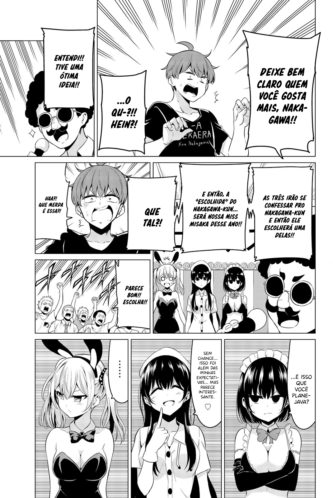 Sekai ka Kanojo ka Erabenai Capítulo 1