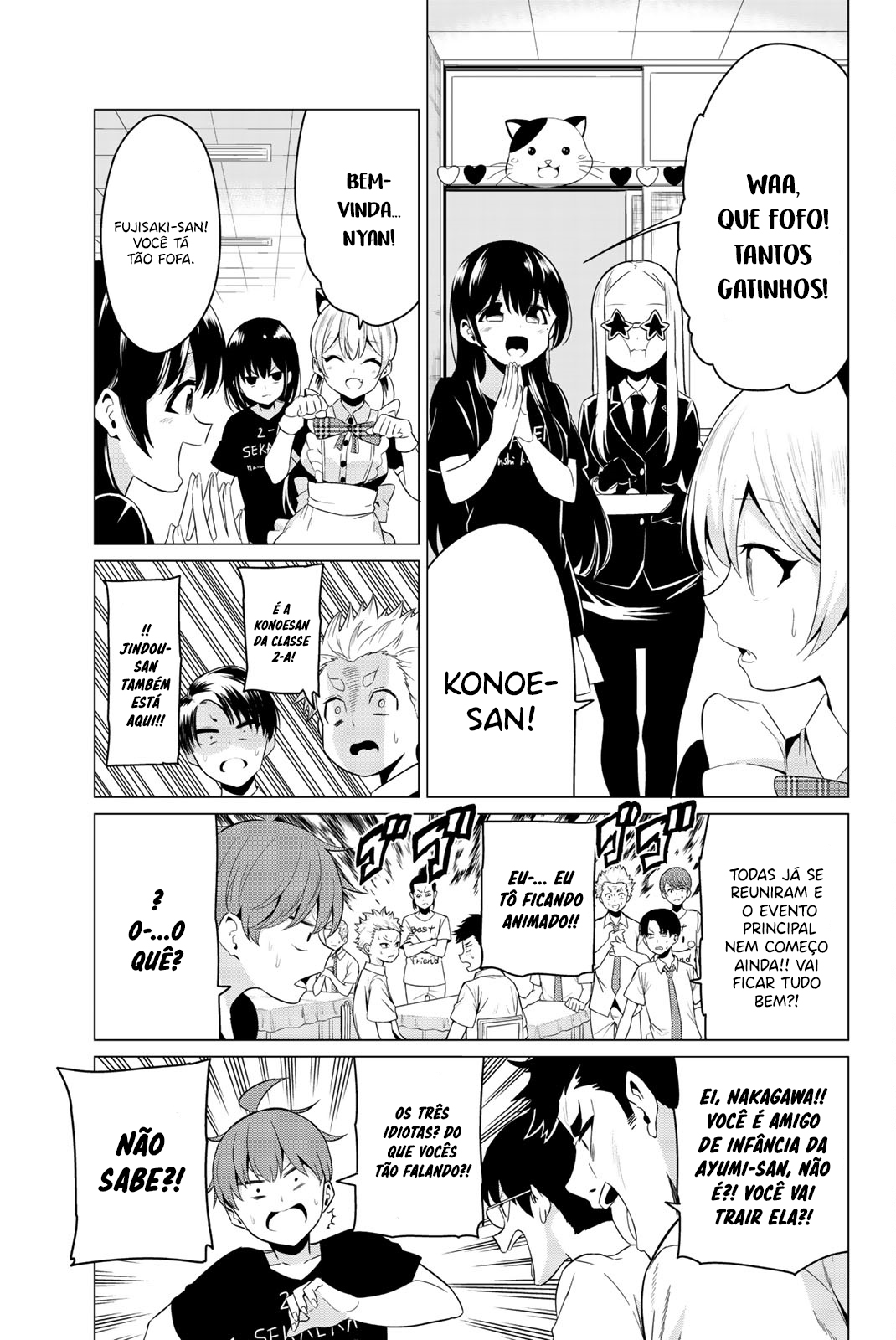 Sekai ka Kanojo ka Erabenai Capítulo 1