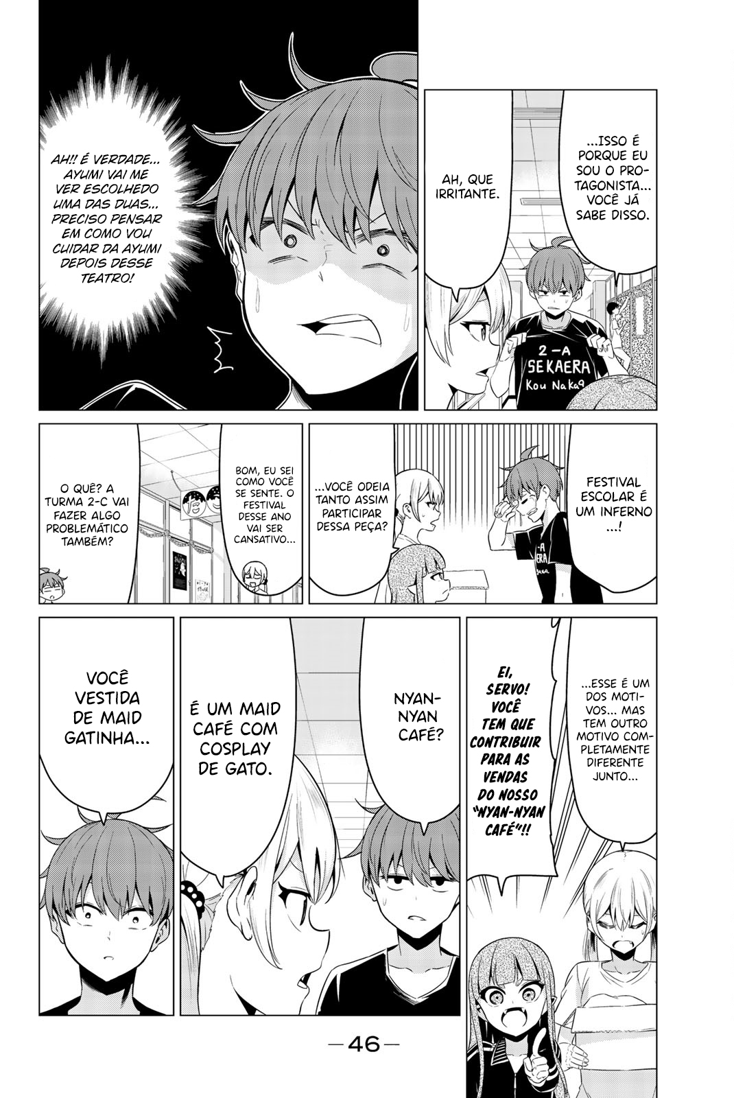 Sekai ka Kanojo ka Erabenai Capítulo 1