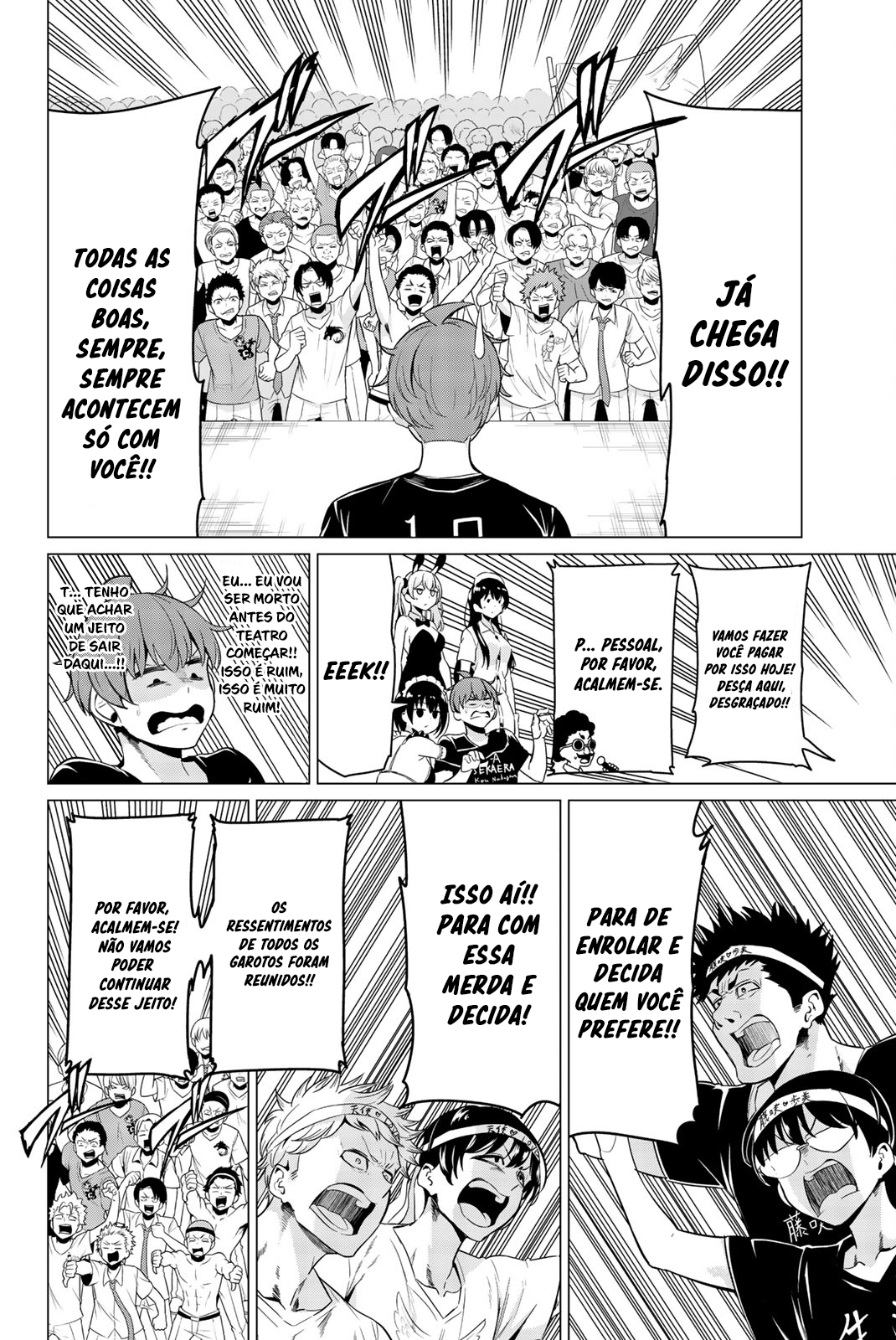 Sekai ka Kanojo ka Erabenai Capítulo 1