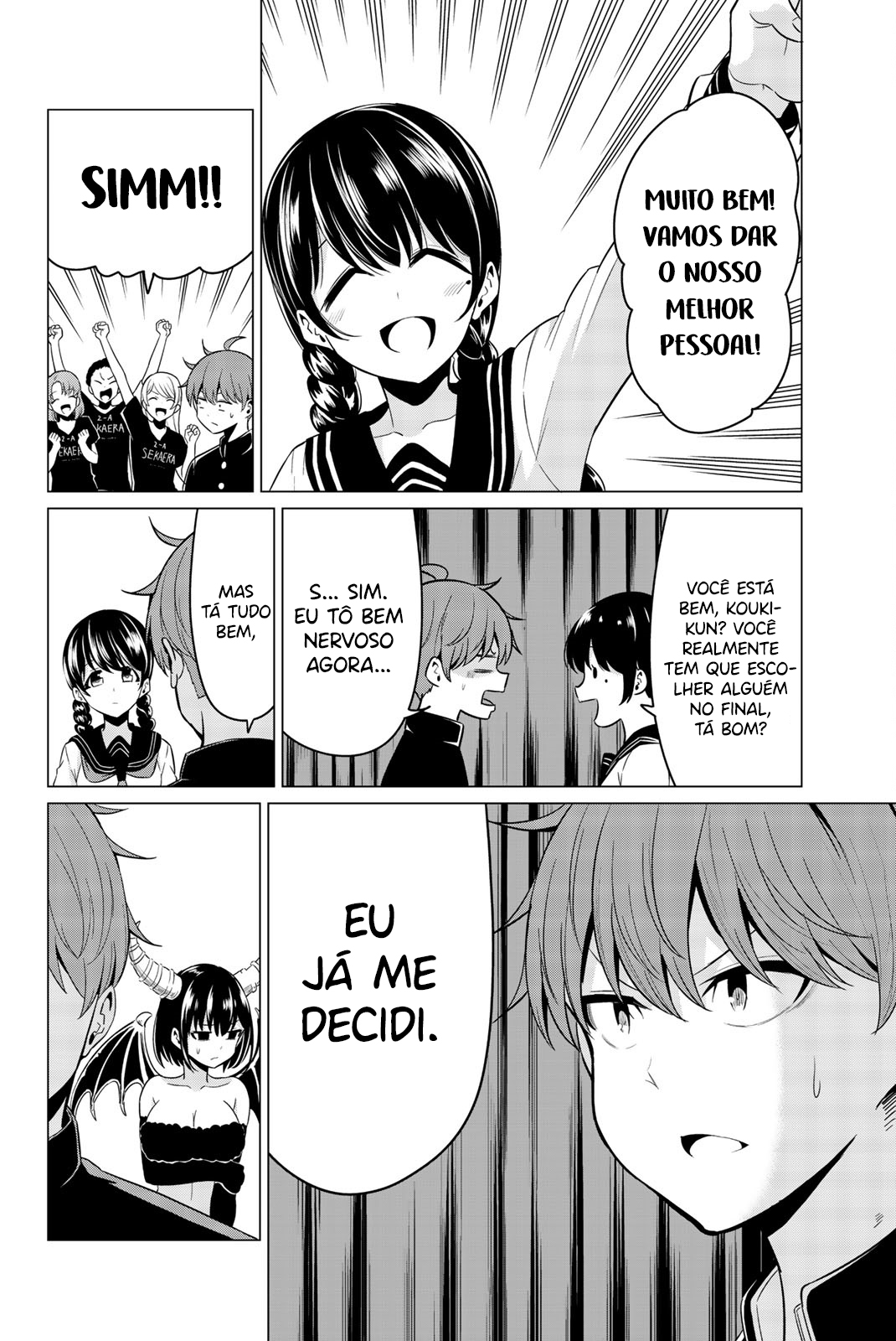 Sekai ka Kanojo ka Erabenai Capítulo 1