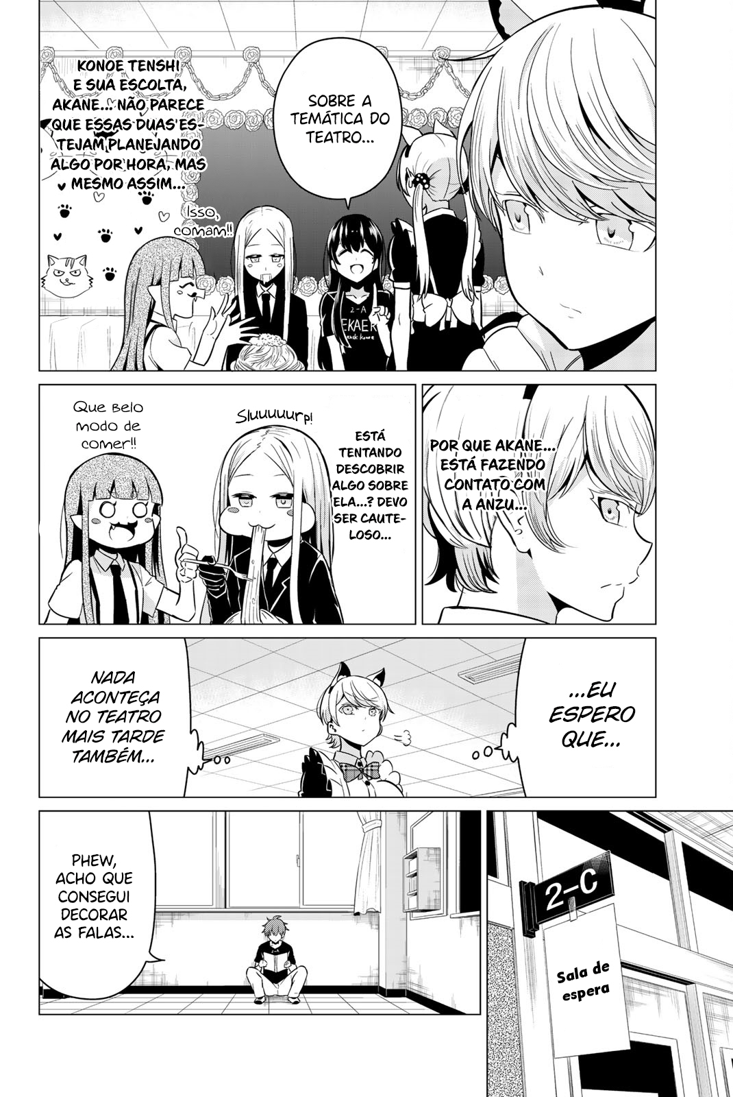 Sekai ka Kanojo ka Erabenai Capítulo 1