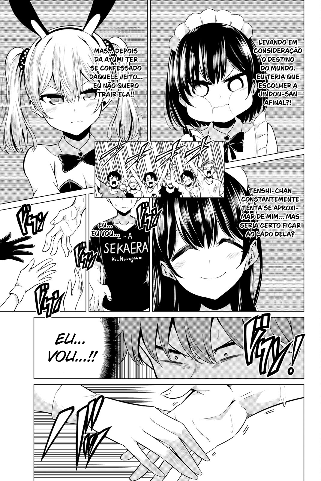 Sekai ka Kanojo ka Erabenai Capítulo 1