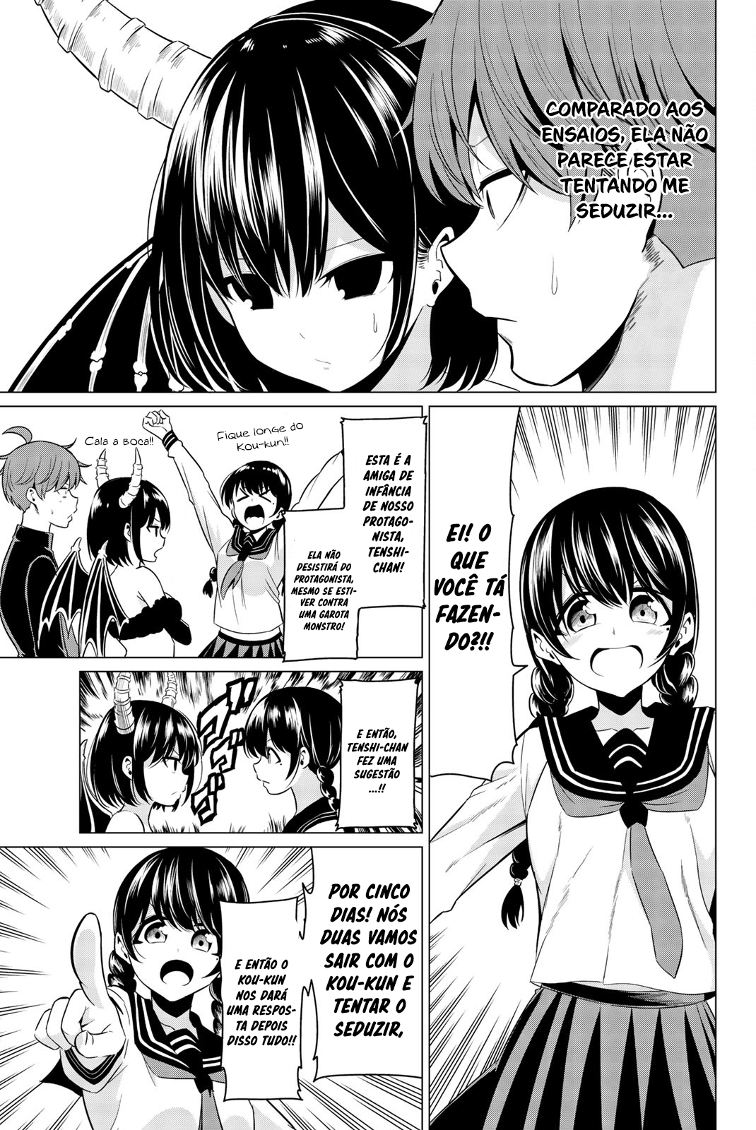 Sekai ka Kanojo ka Erabenai Capítulo 1