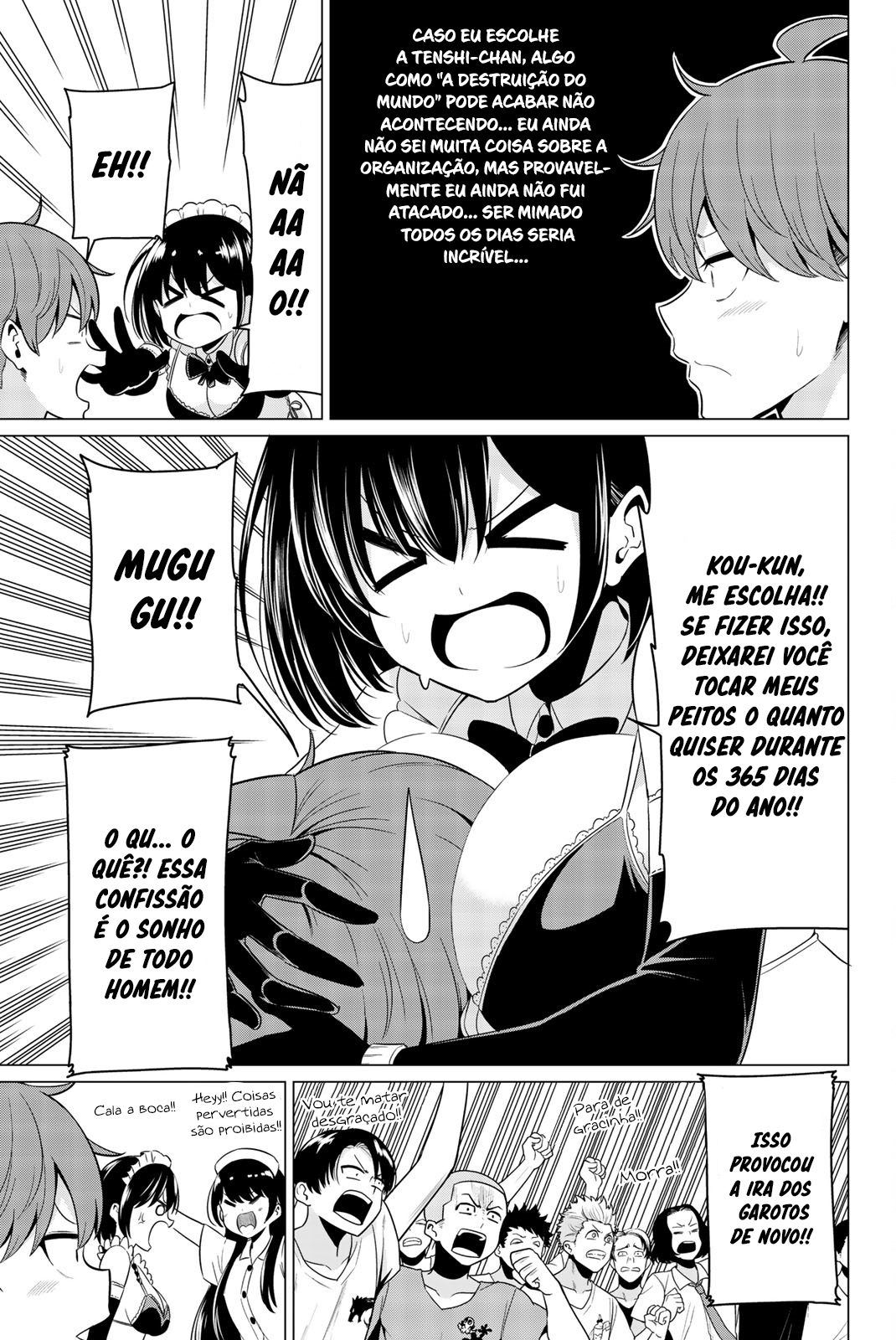 Sekai ka Kanojo ka Erabenai Capítulo 1