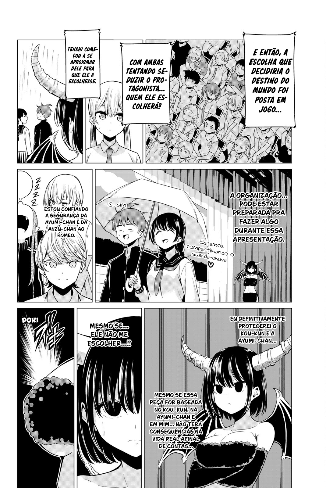 Sekai ka Kanojo ka Erabenai Capítulo 1