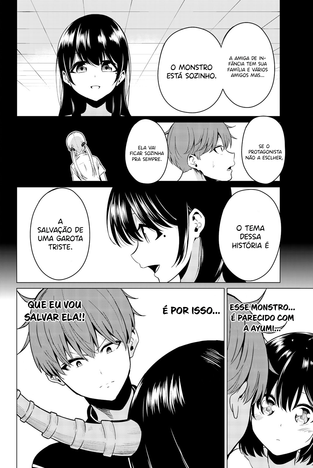 Sekai ka Kanojo ka Erabenai Capítulo 1