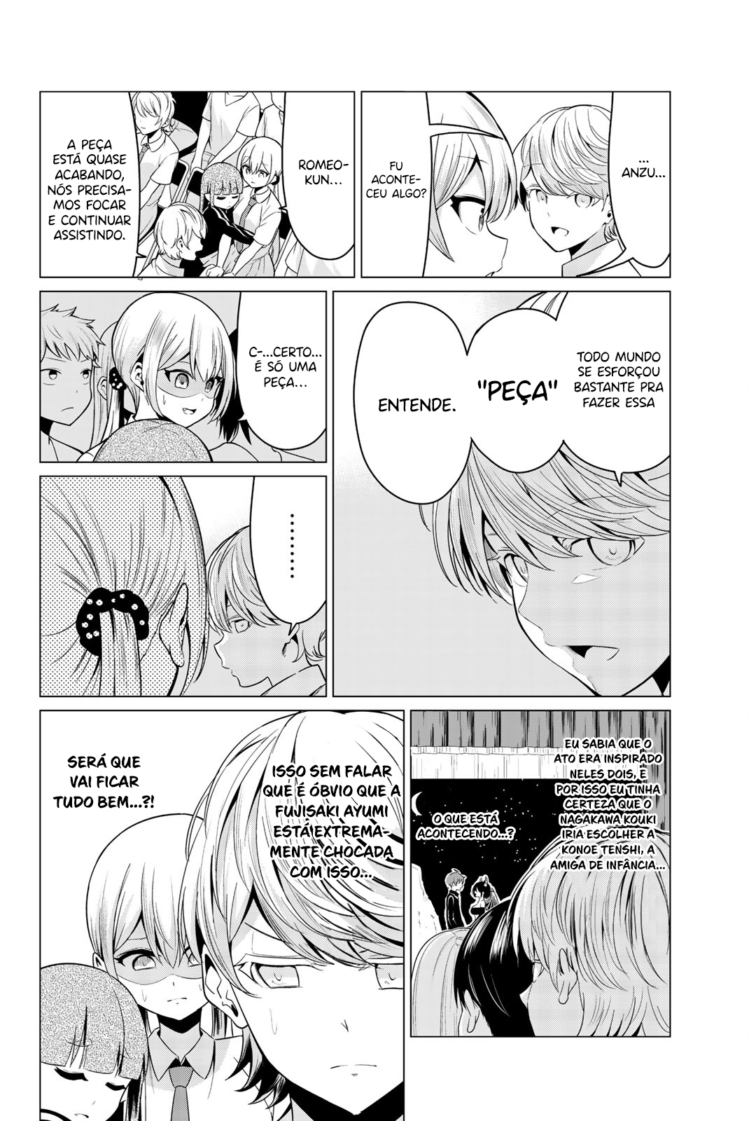 Sekai ka Kanojo ka Erabenai Capítulo 1