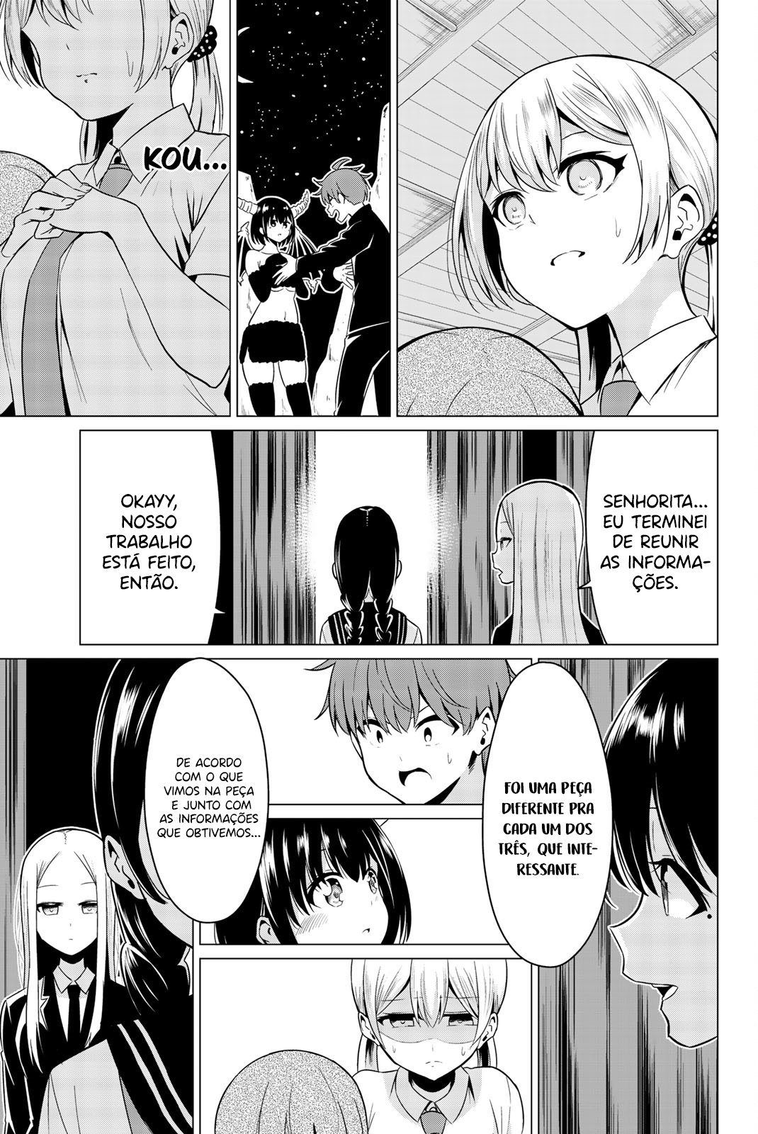 Sekai ka Kanojo ka Erabenai Capítulo 1